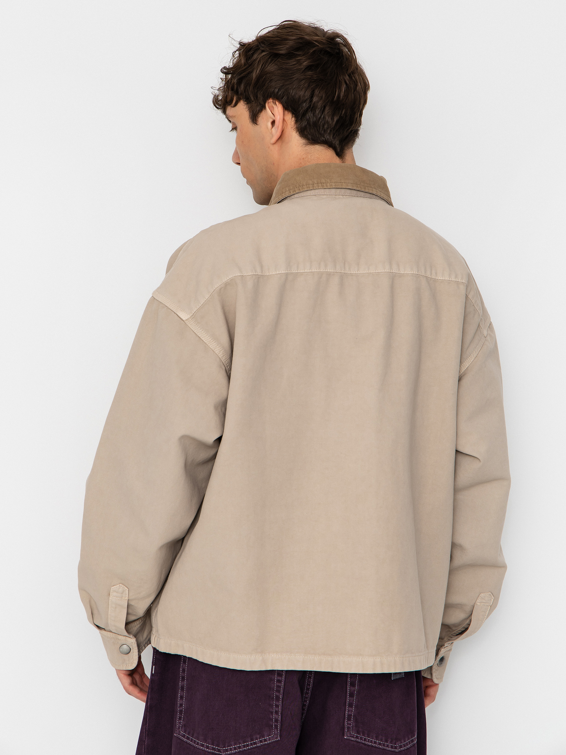 Kurtka Carhartt WIP Prescott (string/leather)