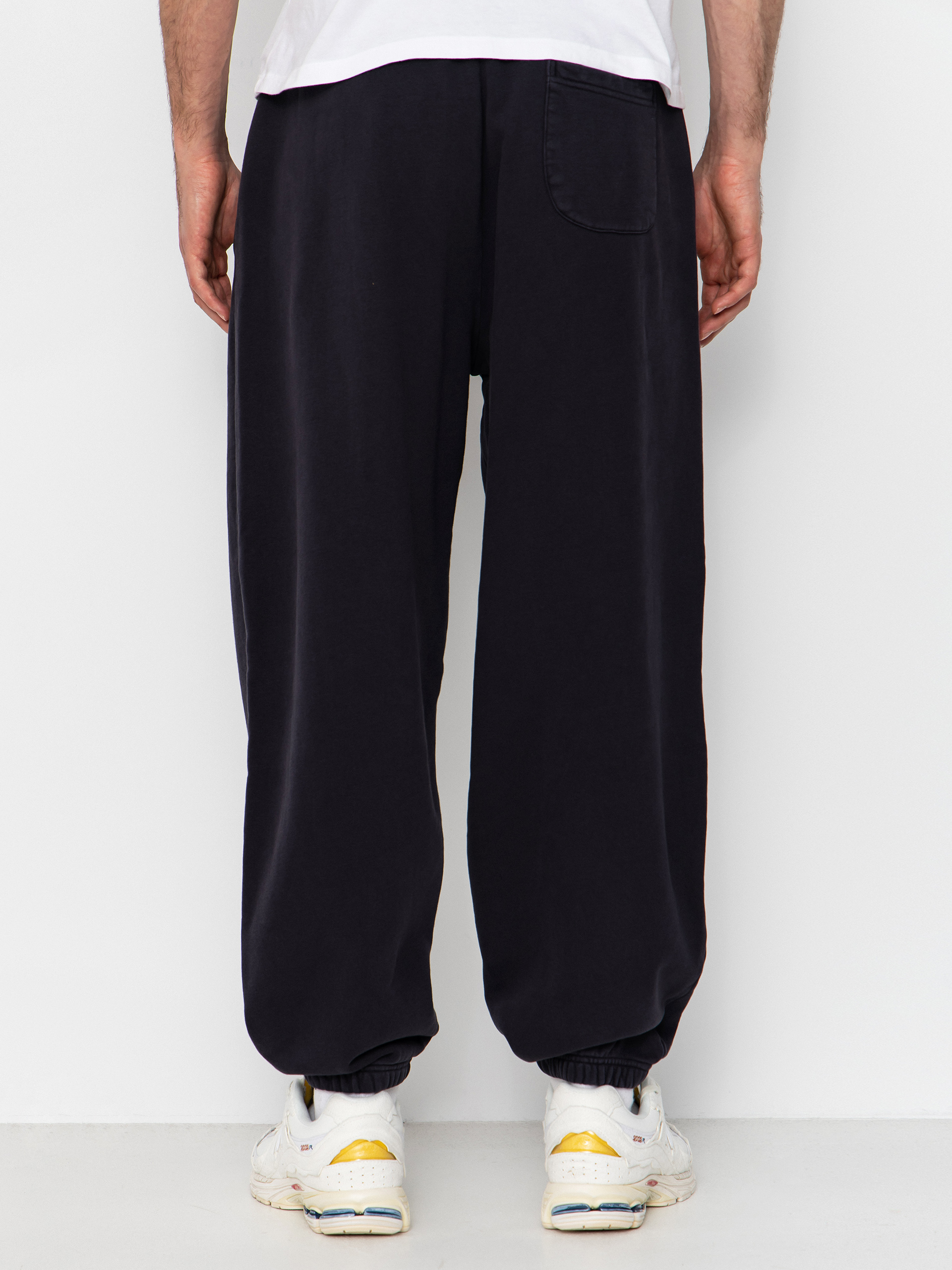 Spodnie Deus Ex Machina Shield Garment Dyed Track (black)