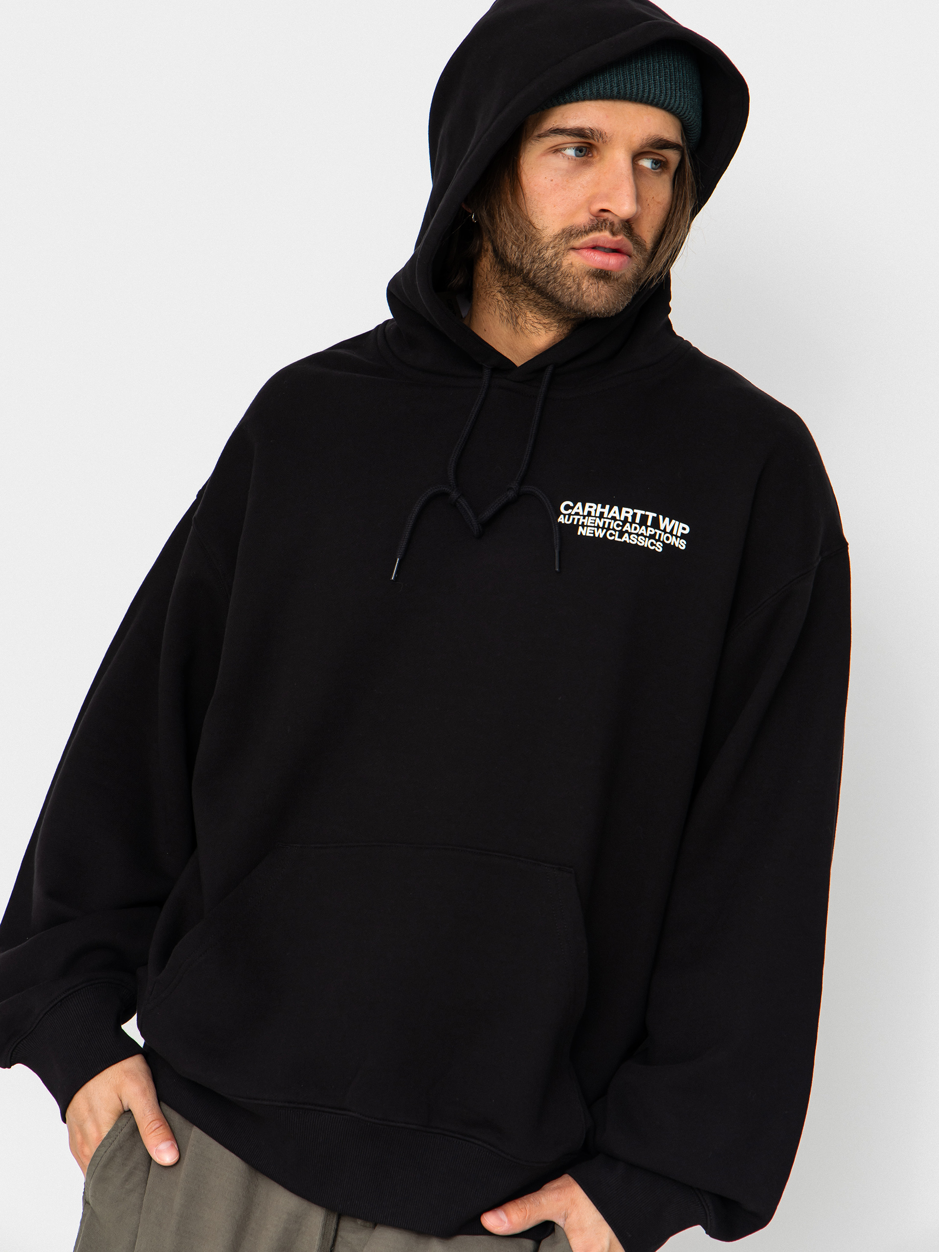 Bluza z kapturem Carhartt WIP Sean Hamilton HD (black)