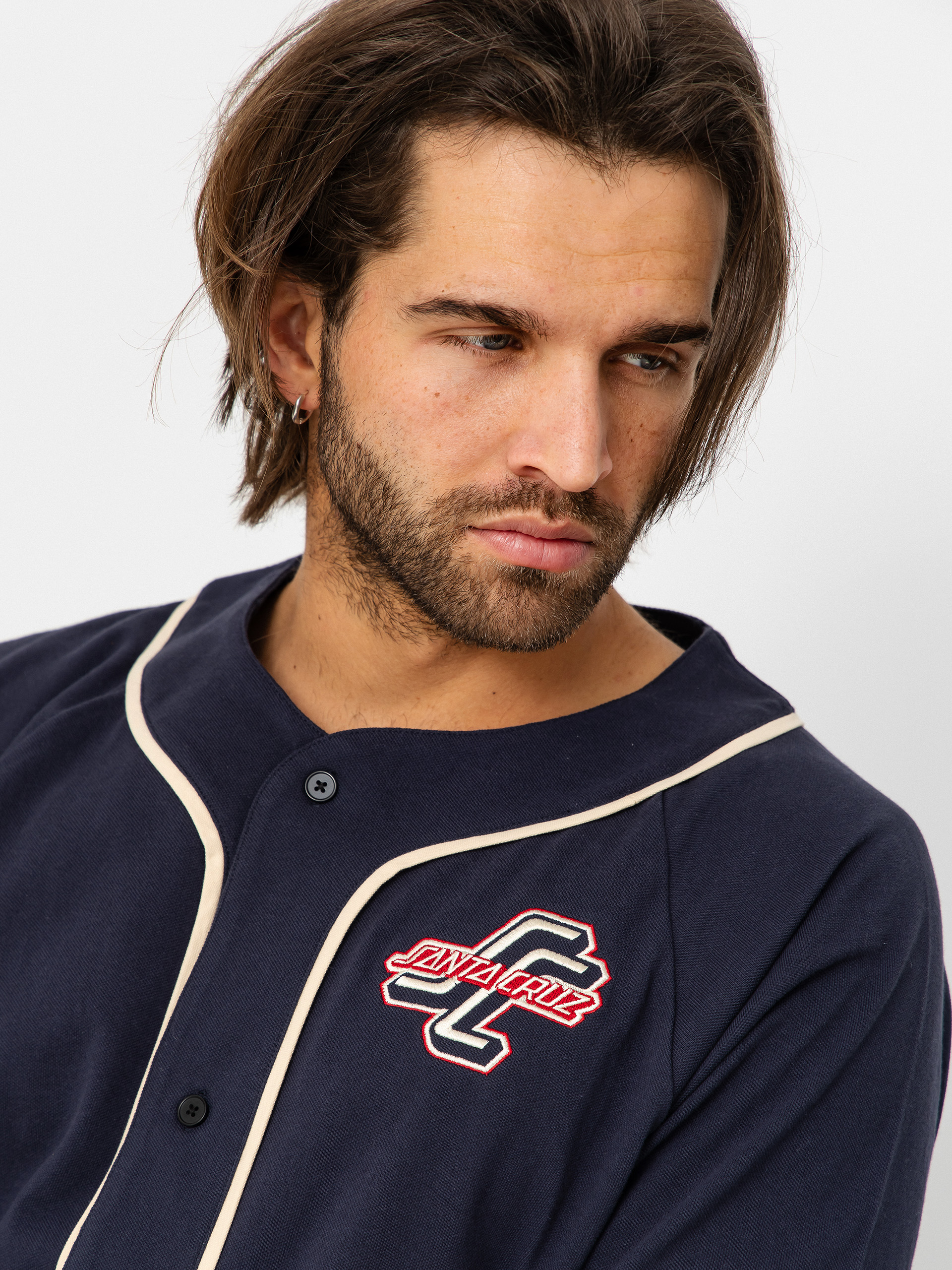Koszula Santa Cruz Outer OGSC Baseball (navy)
