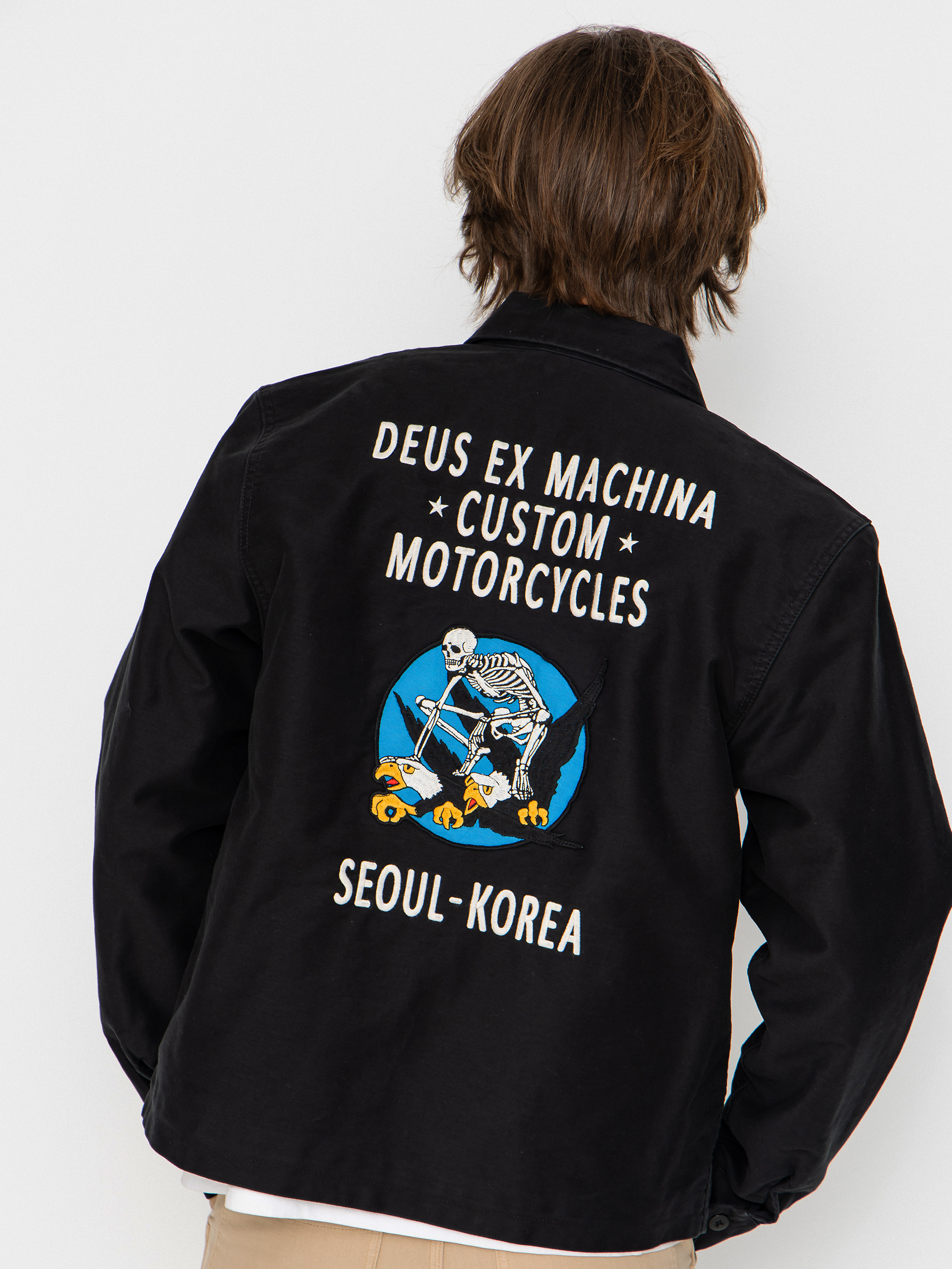 Kurtka Deus Ex Machina Fugazi Souvenir (black)