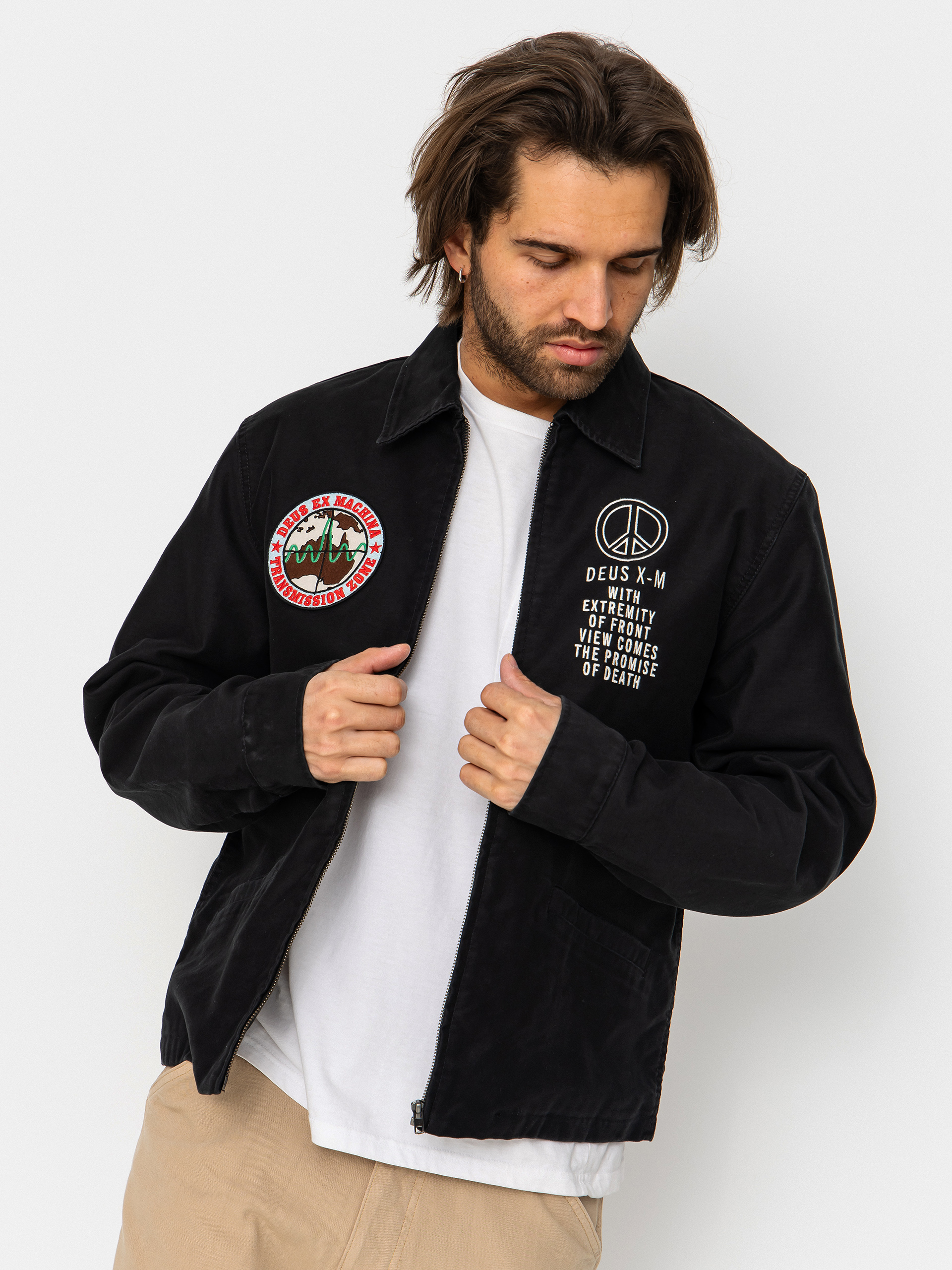 Kurtka Deus Ex Machina Fugazi Souvenir (black)