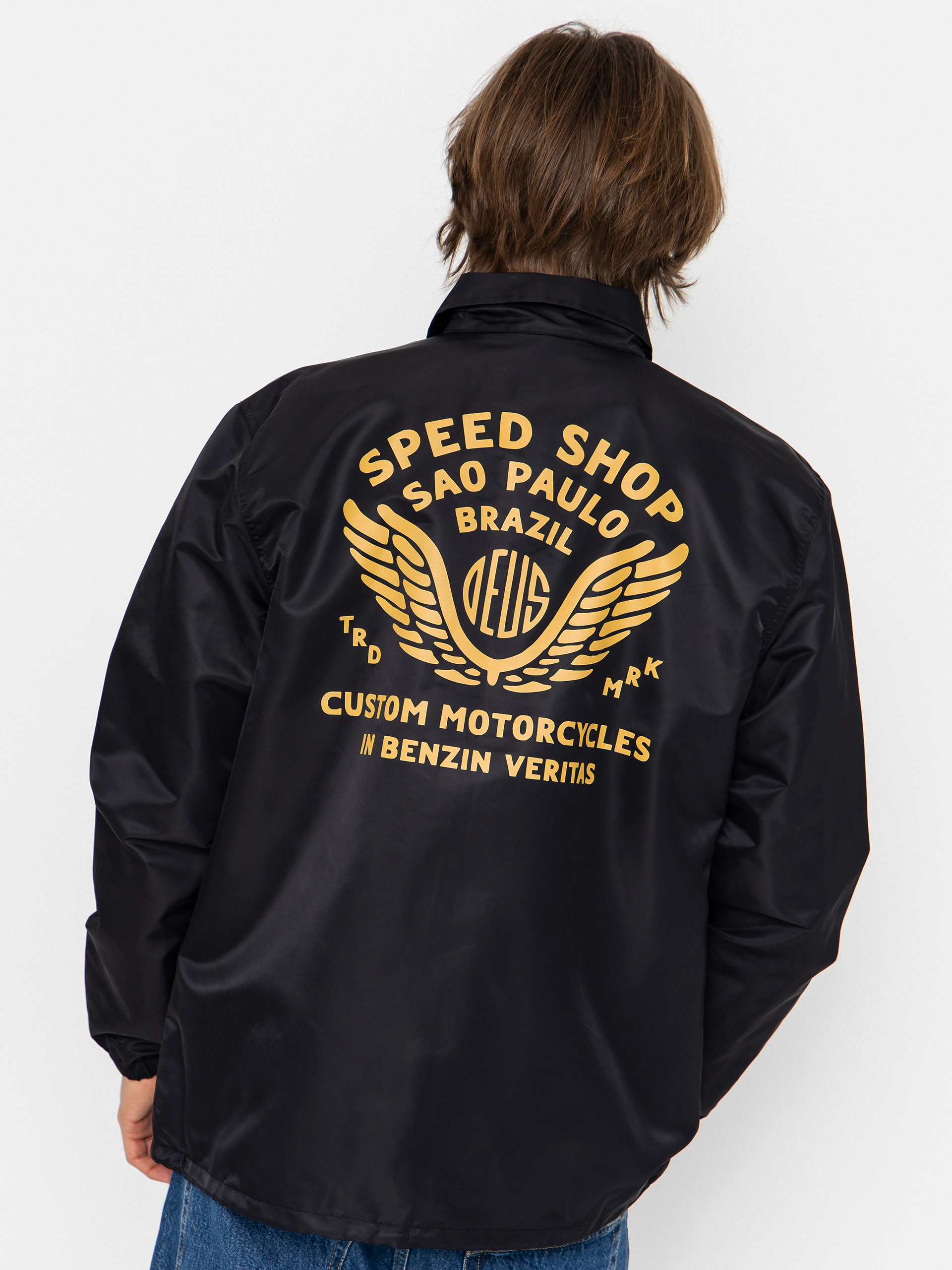 Kurtka Deus Ex Machina Munificence Nylon Coach (black)