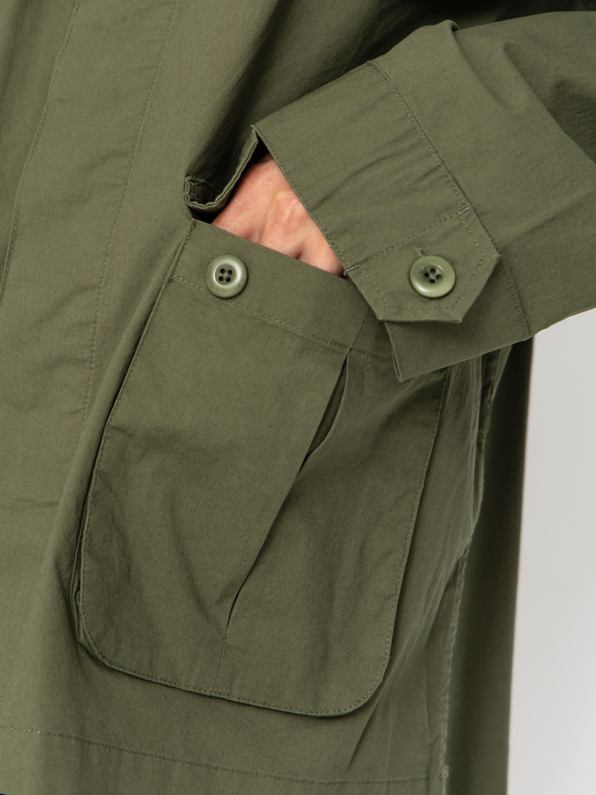 Koszula Deus Ex Machina Power Overshirt (pine green)