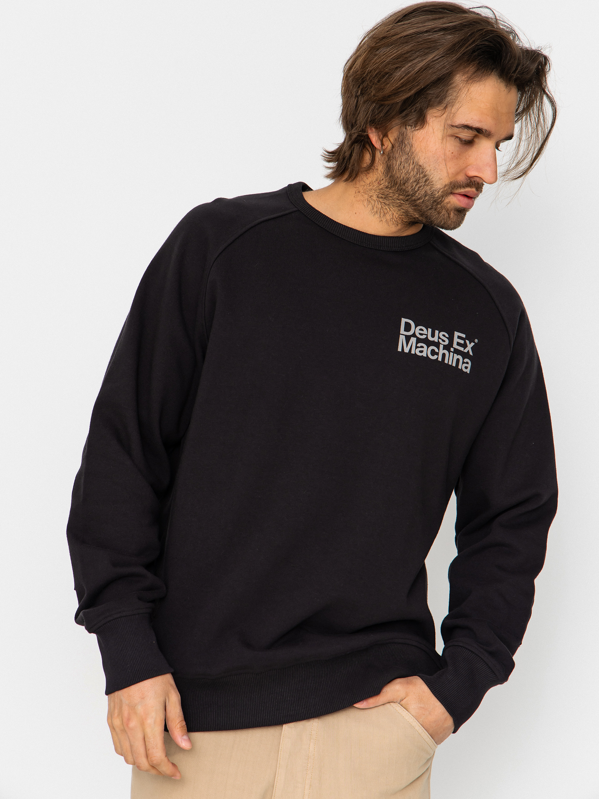 Bluza Deus Ex Machina Plenty Good Crew (black)