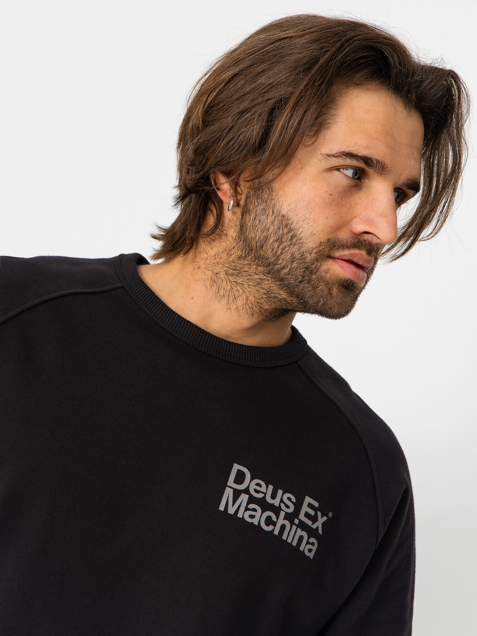 Bluza Deus Ex Machina Plenty Good Crew (black)