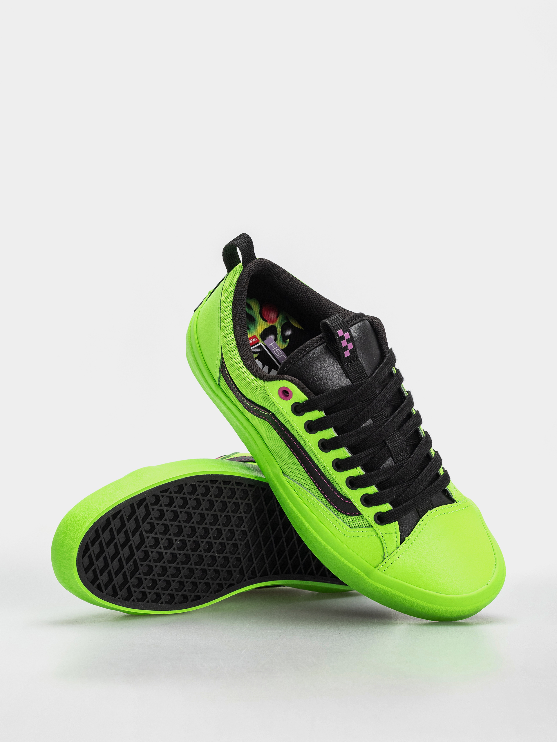 Buty Vans Skate Old Skool 36 + (black/green gec)