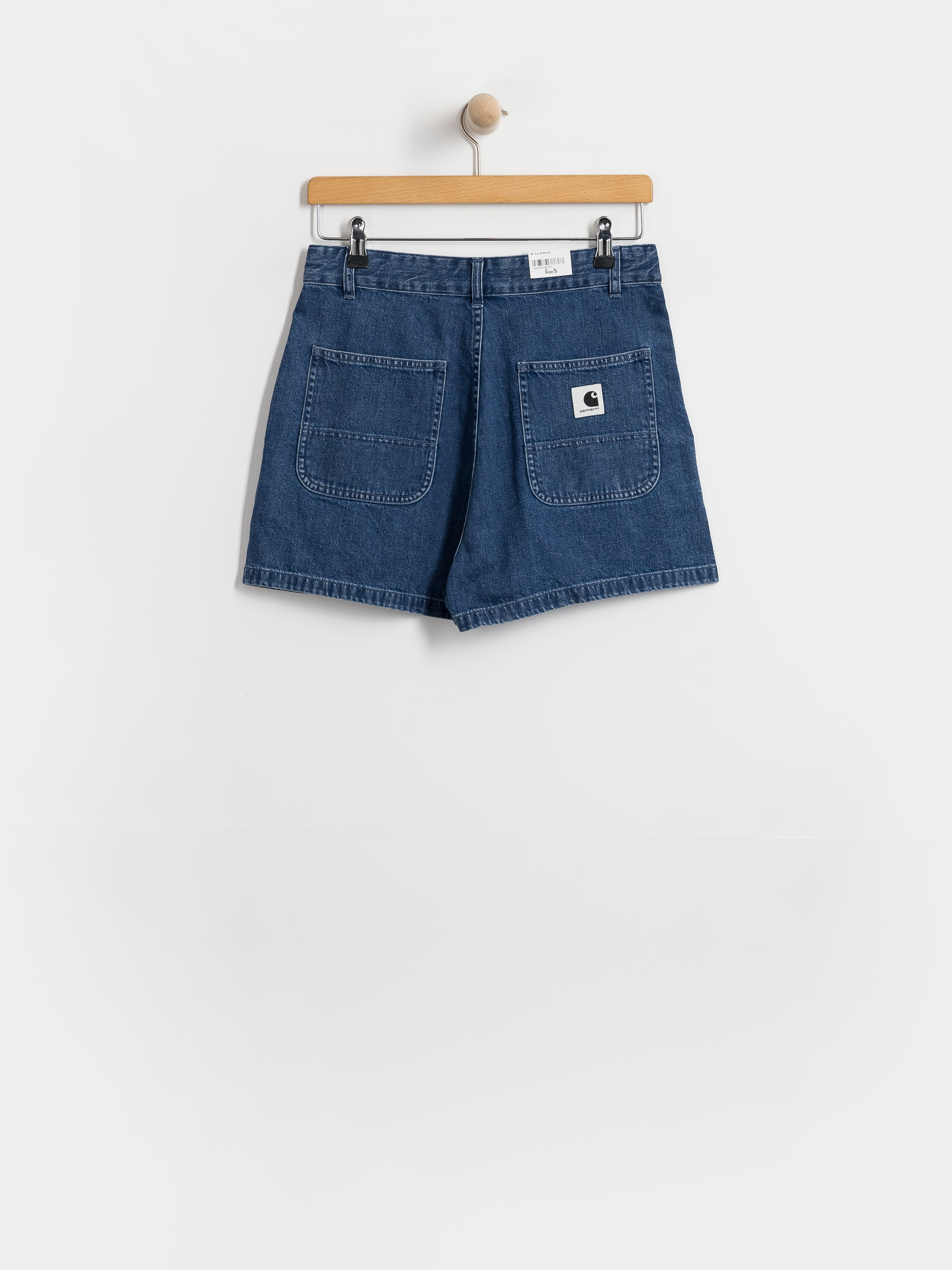 Szorty Carhartt WIP Lova Wmn (blue stone washed)