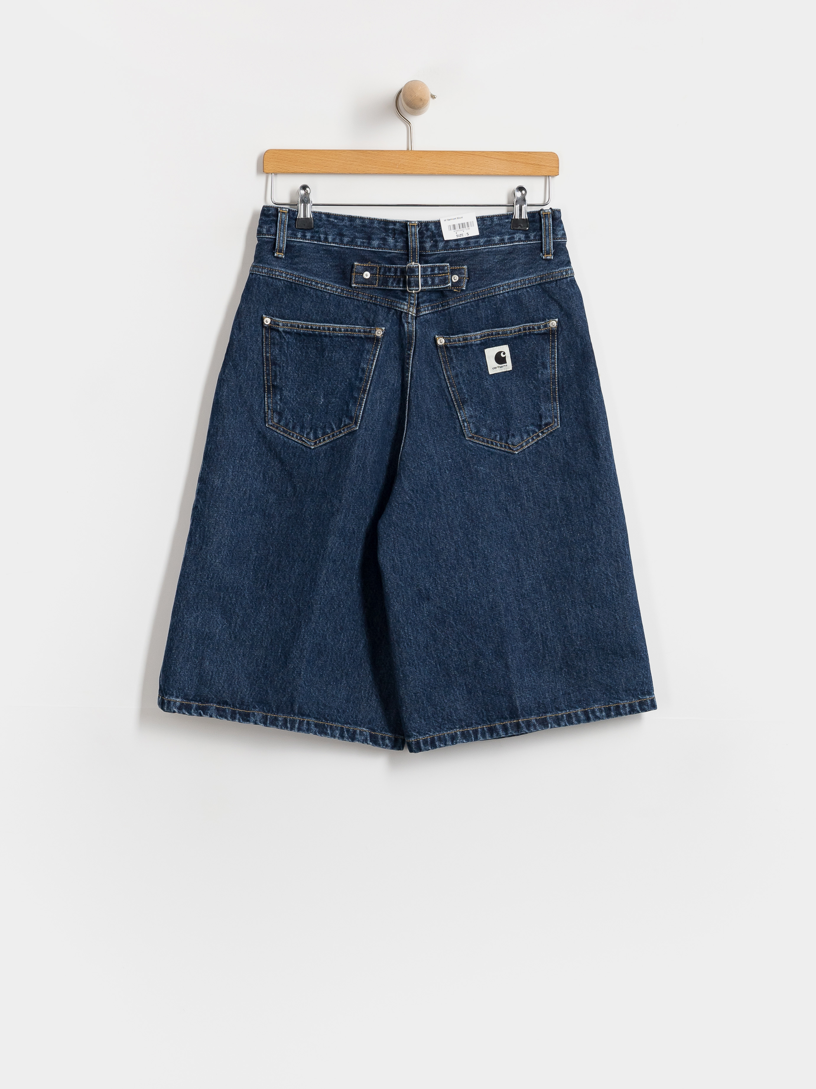 Szorty Carhartt WIP Belmont Wmn (blue stone washed)