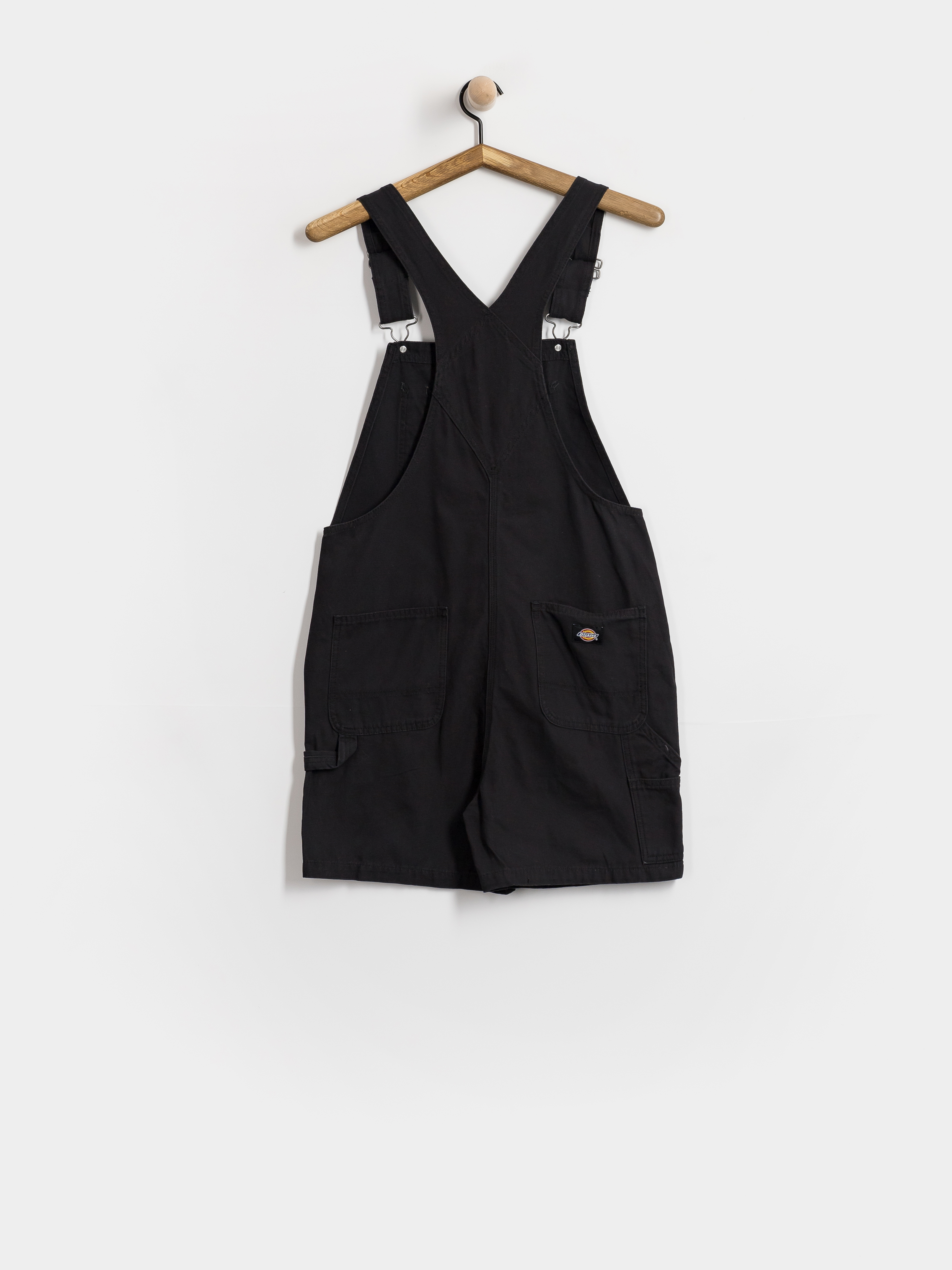 Szorty Dickies Lightweight Canvas Short Bib Wmn (black)