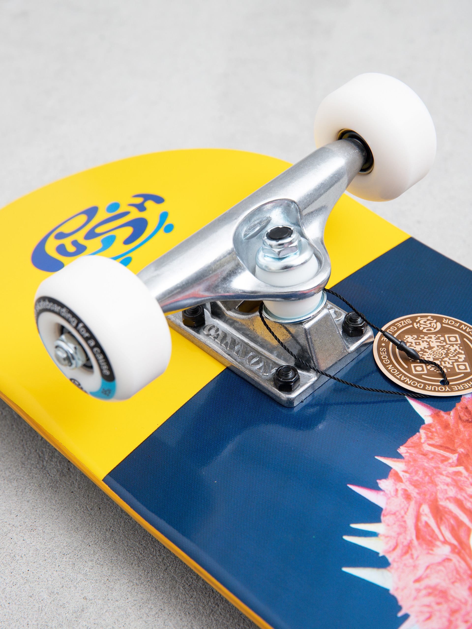 Deskorolka Push Frosty Portrait (yellow)