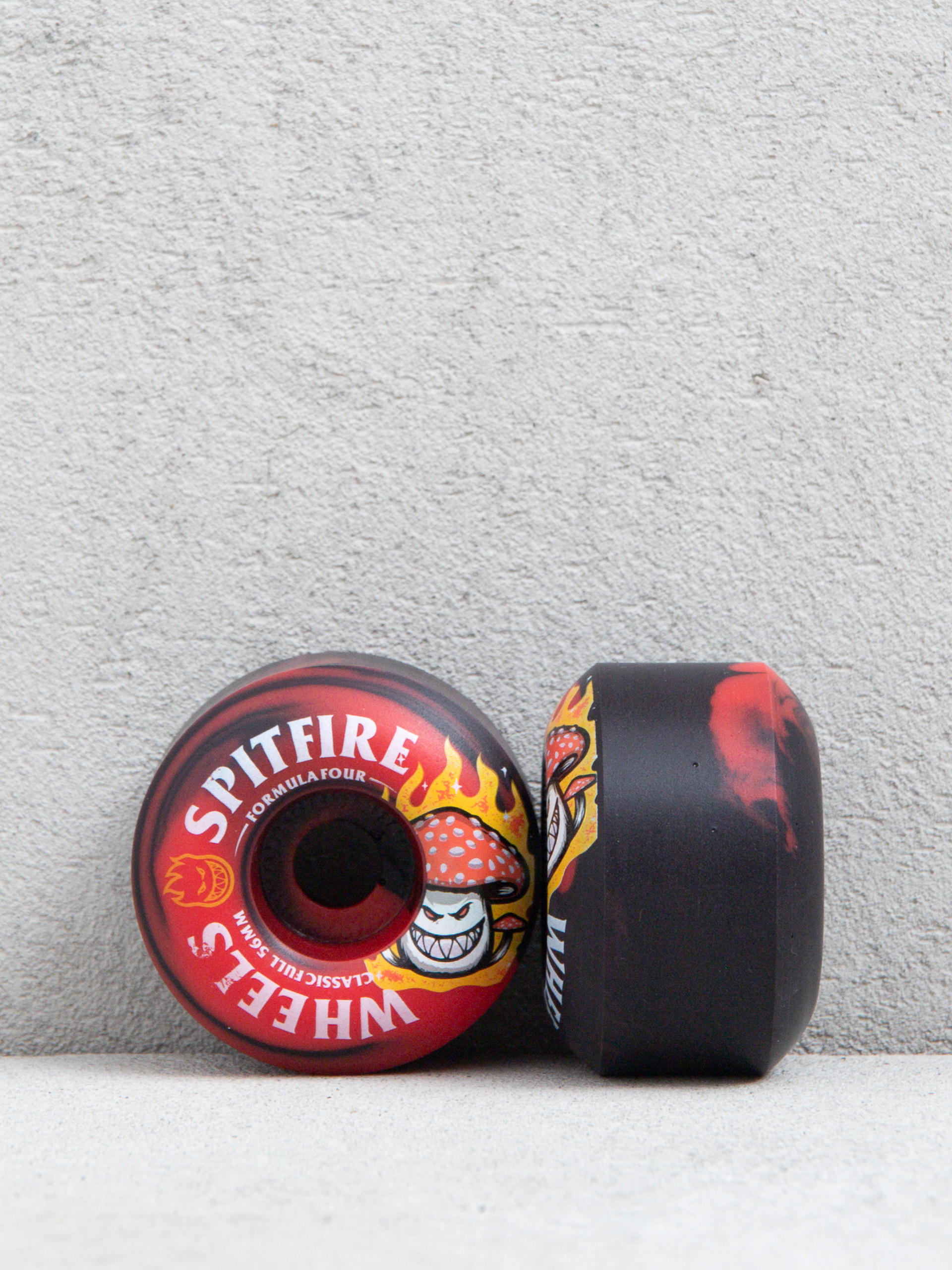 Ku00f3u0142ka Spitfire F4 99D Shroom Bighead Classic Full (blk/red swirl)