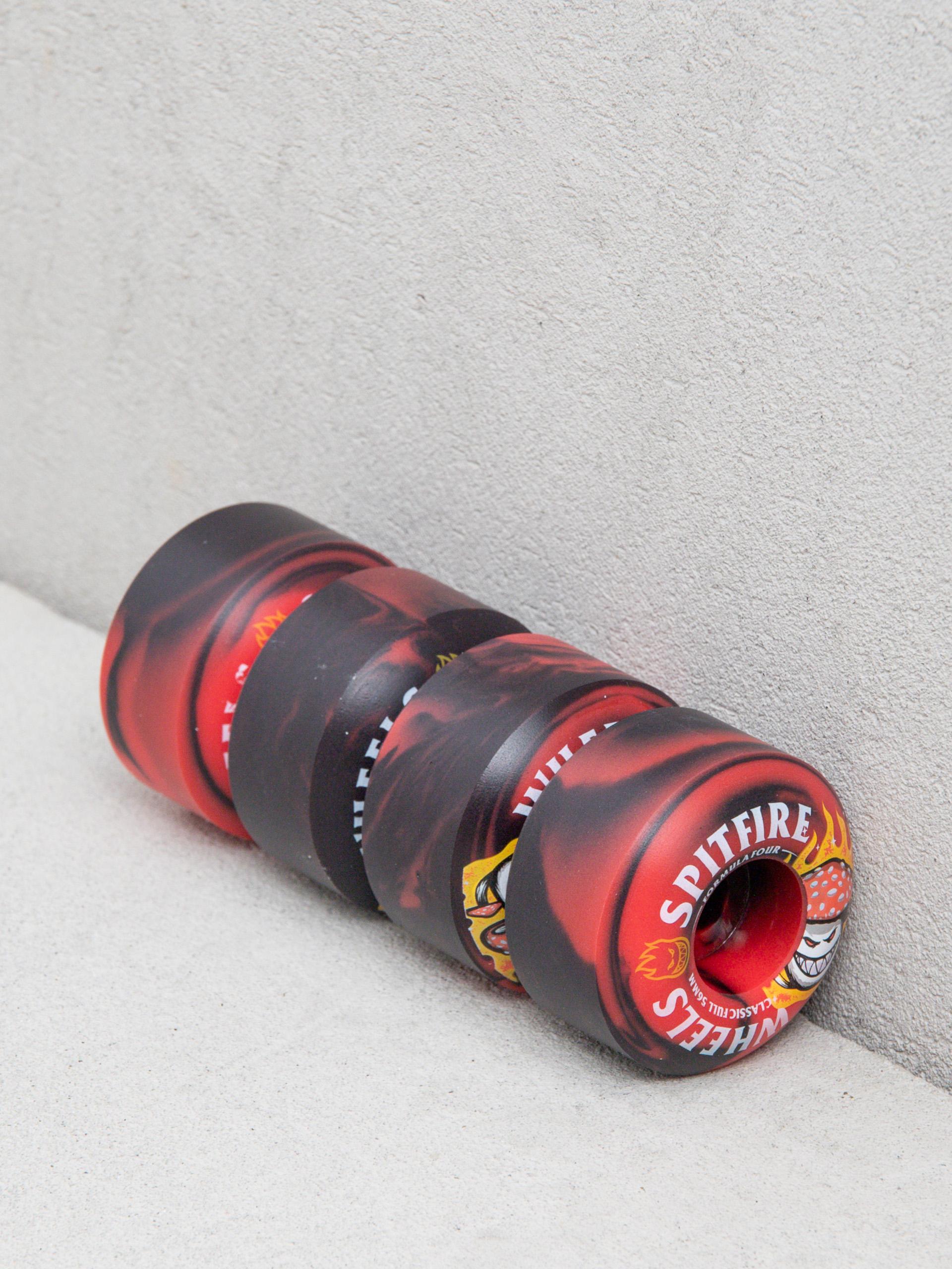 Kółka Spitfire F4 99D Shroom Bighead Classic Full (blk/red swirl)