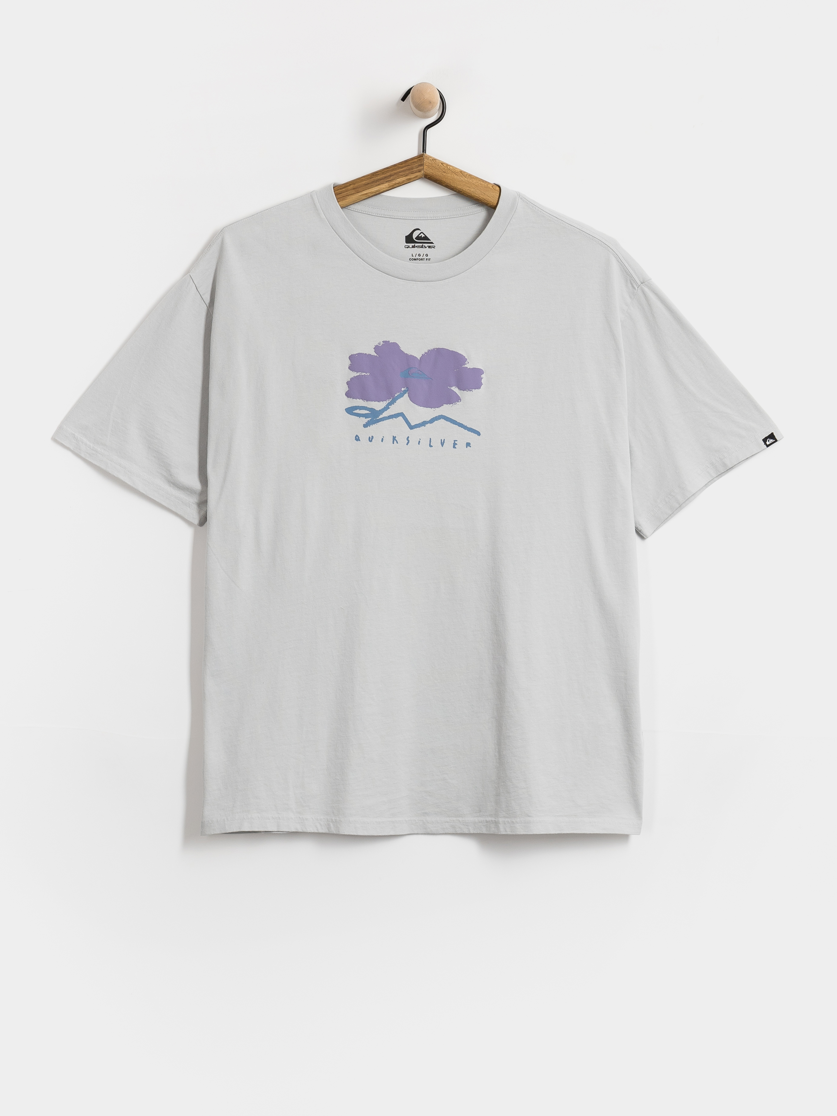 T-shirt Quiksilver Structured Flower (micro chip)