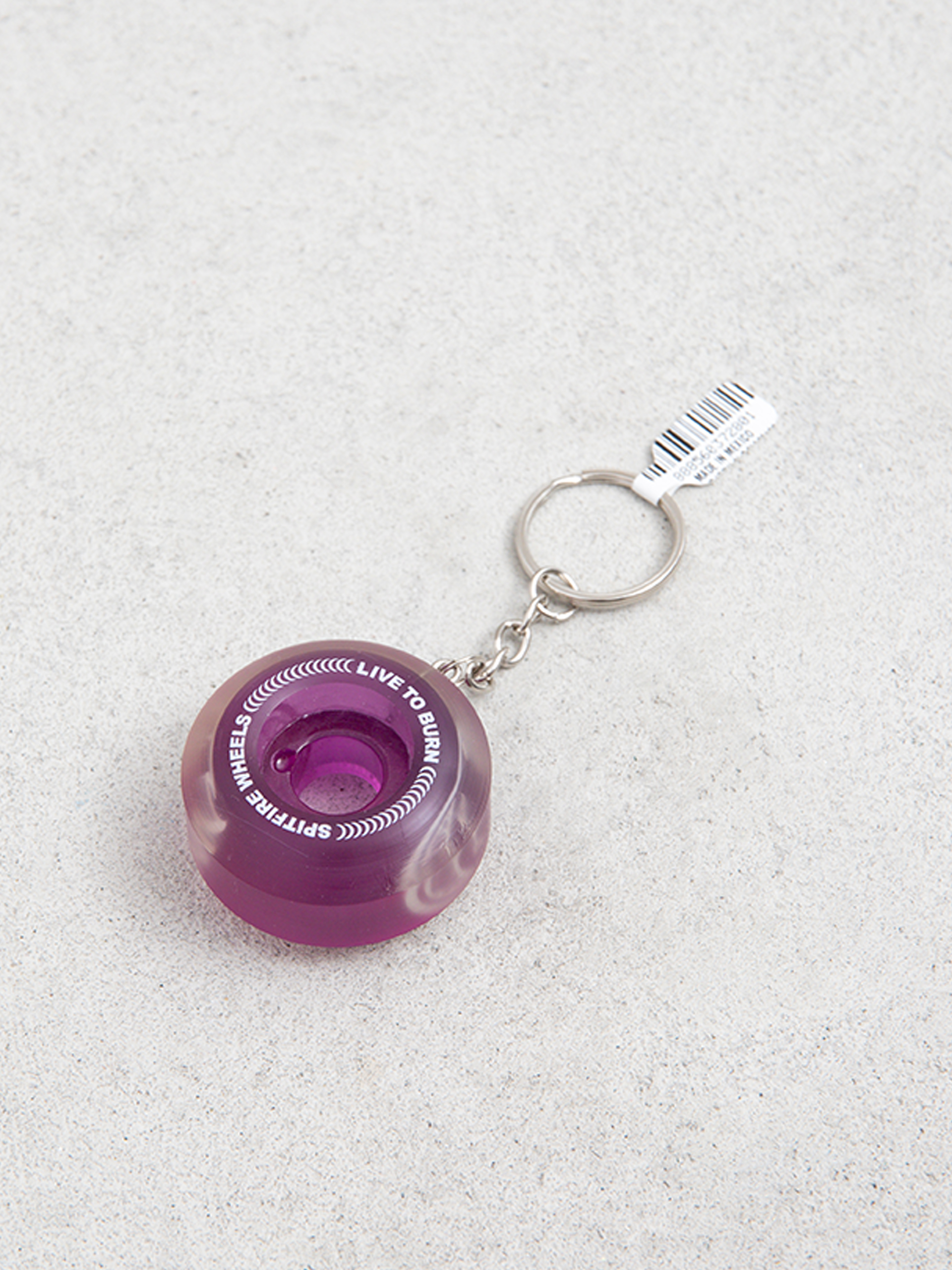 Breloczek Spitfire Wheel Keychain (transparent purple)