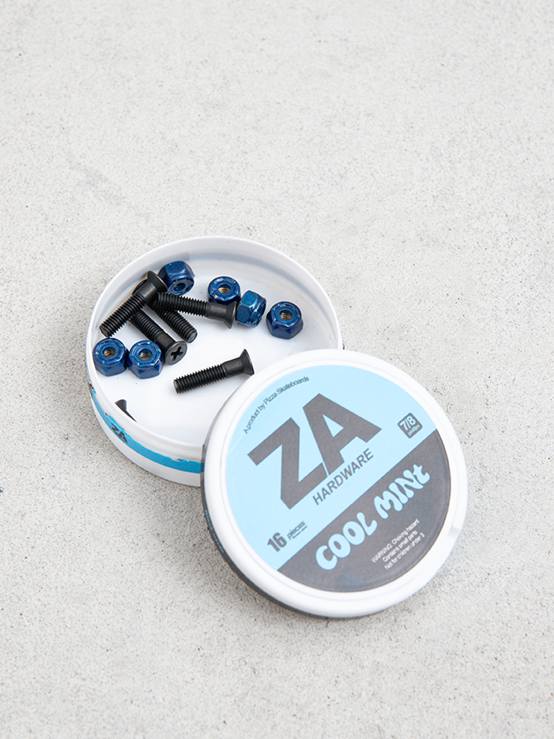 Montażówki Pizza Skateboards Za Hardware (black/blue)