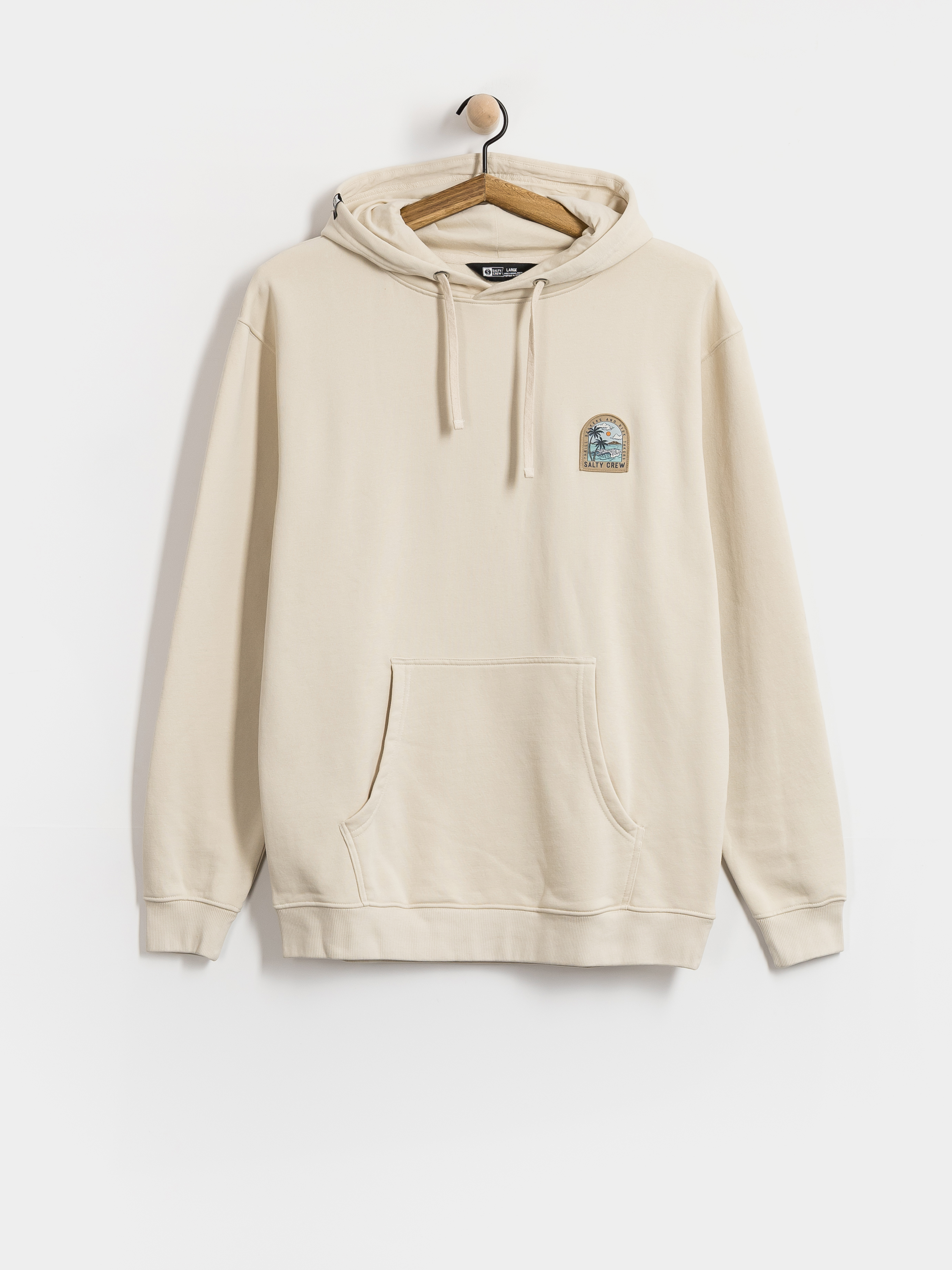 Bluza z kapturem Salty Crew Crafted Pigment HD (moonbeam)