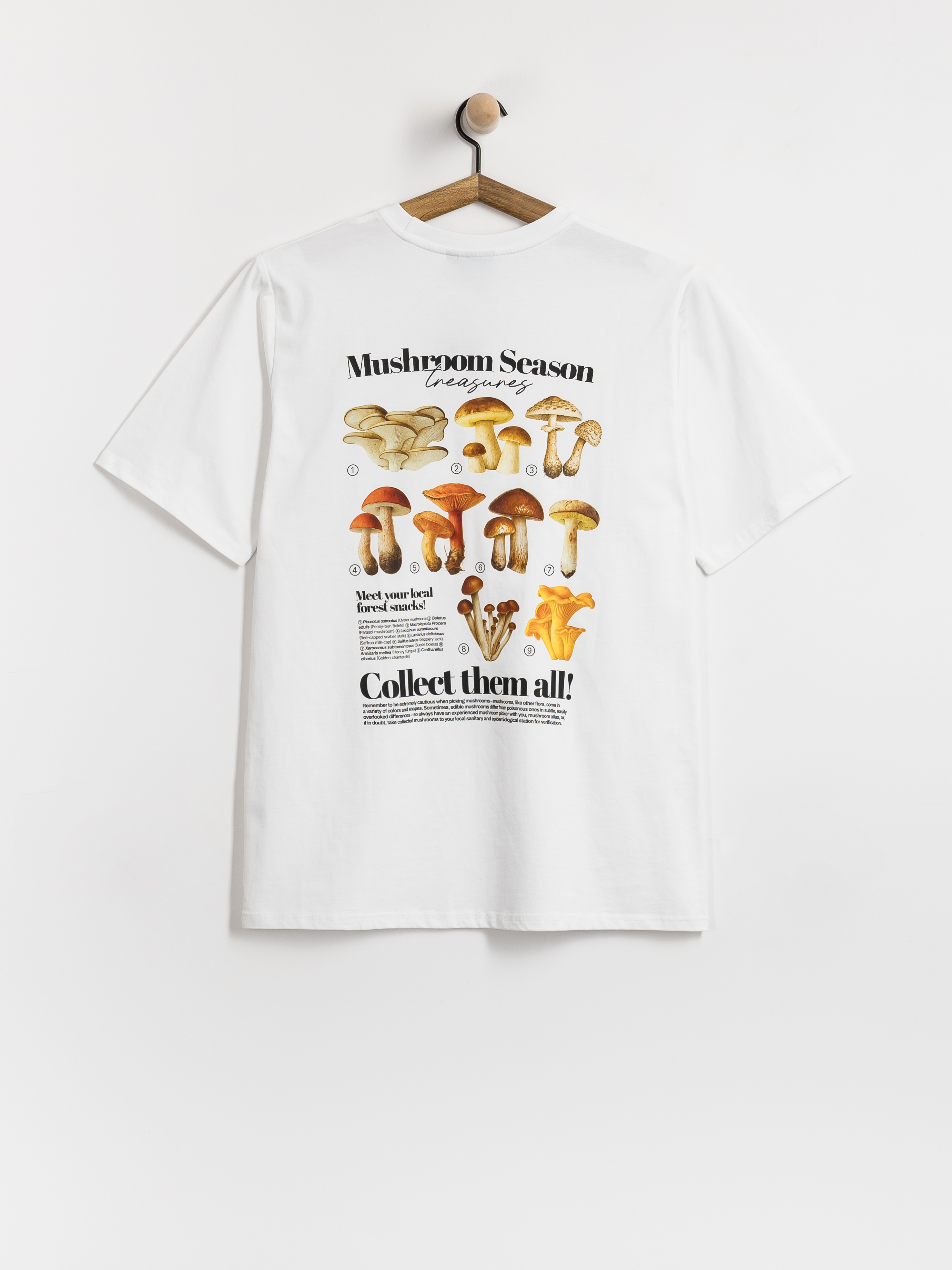 T-shirt Palto Mushroom Hunter (white)