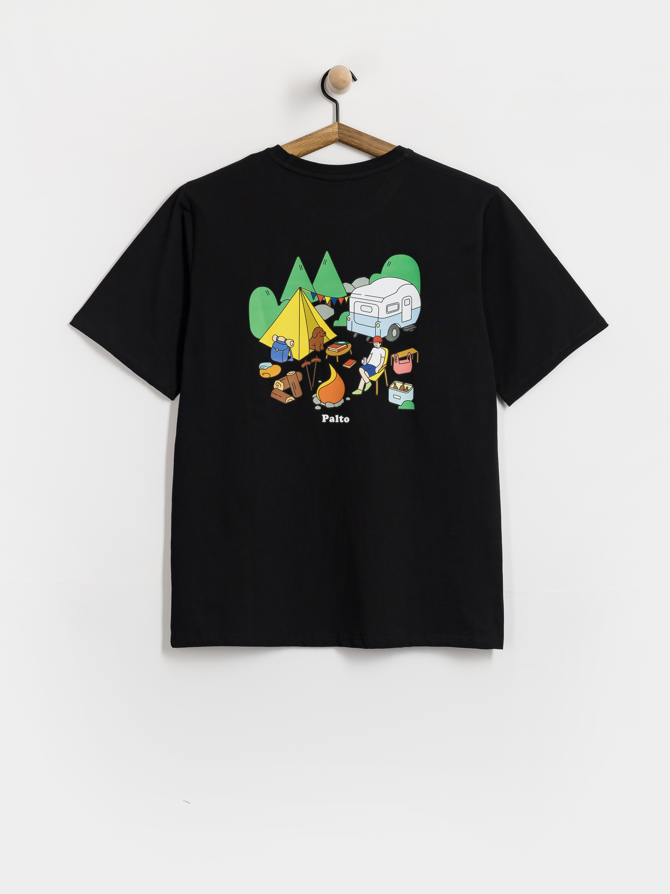 T-shirt Palto Overland (black)