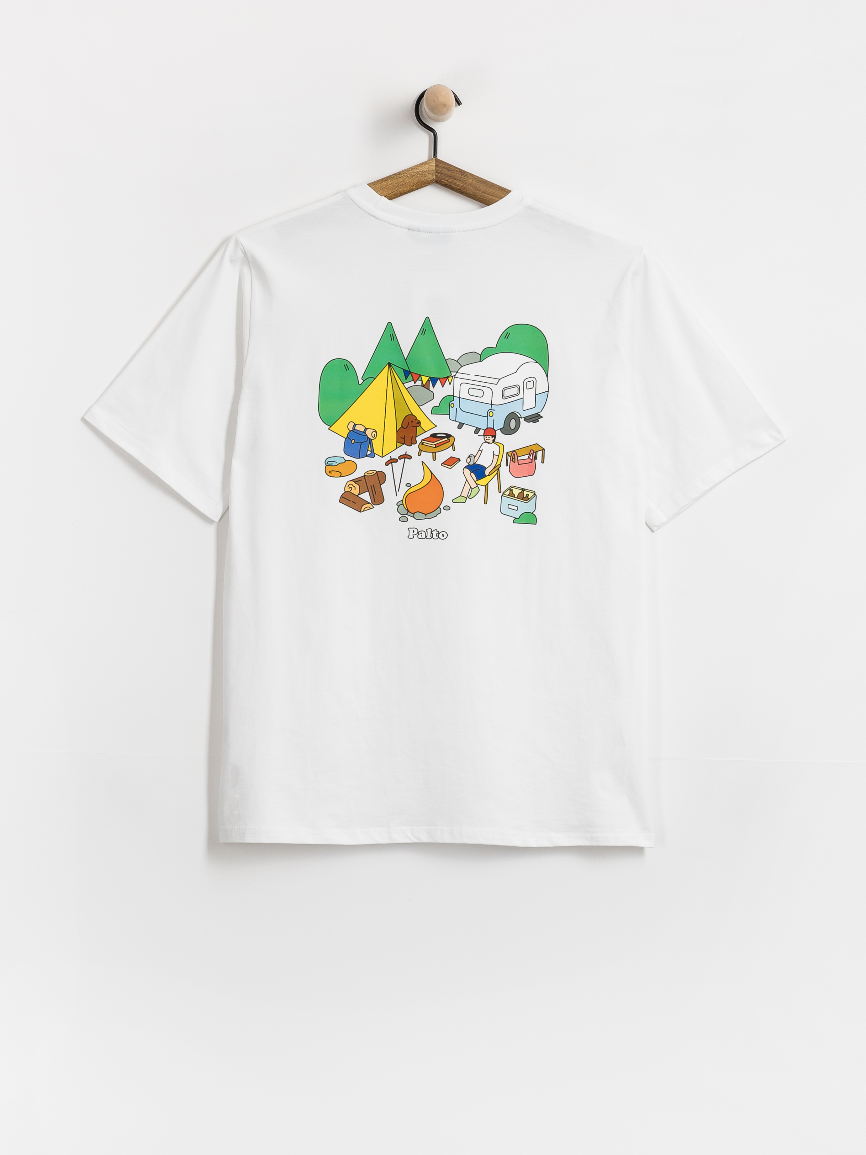 T-shirt Palto Overland (white)