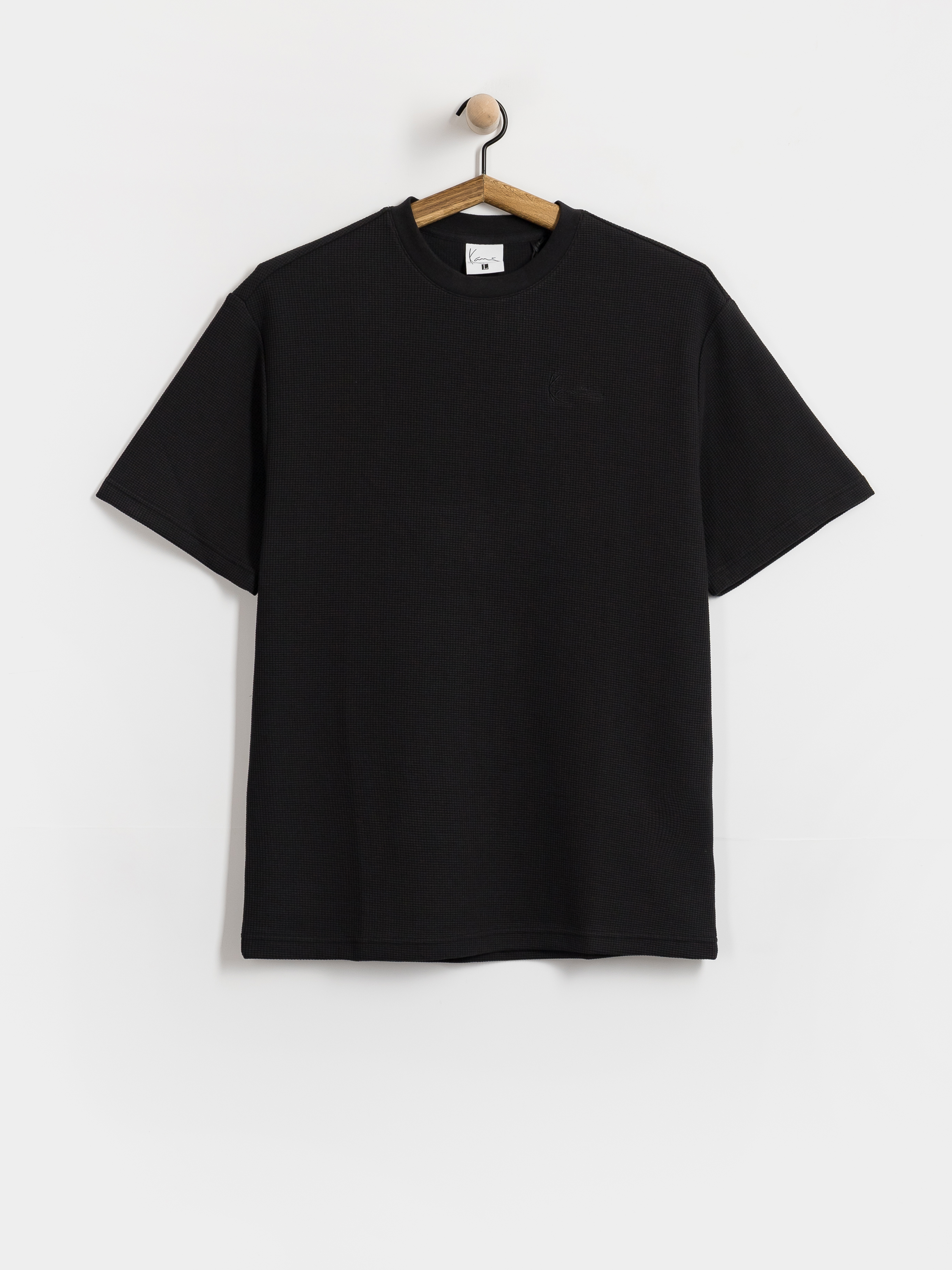 T-shirt Karl Kani Signature Waffle Oversized (black)