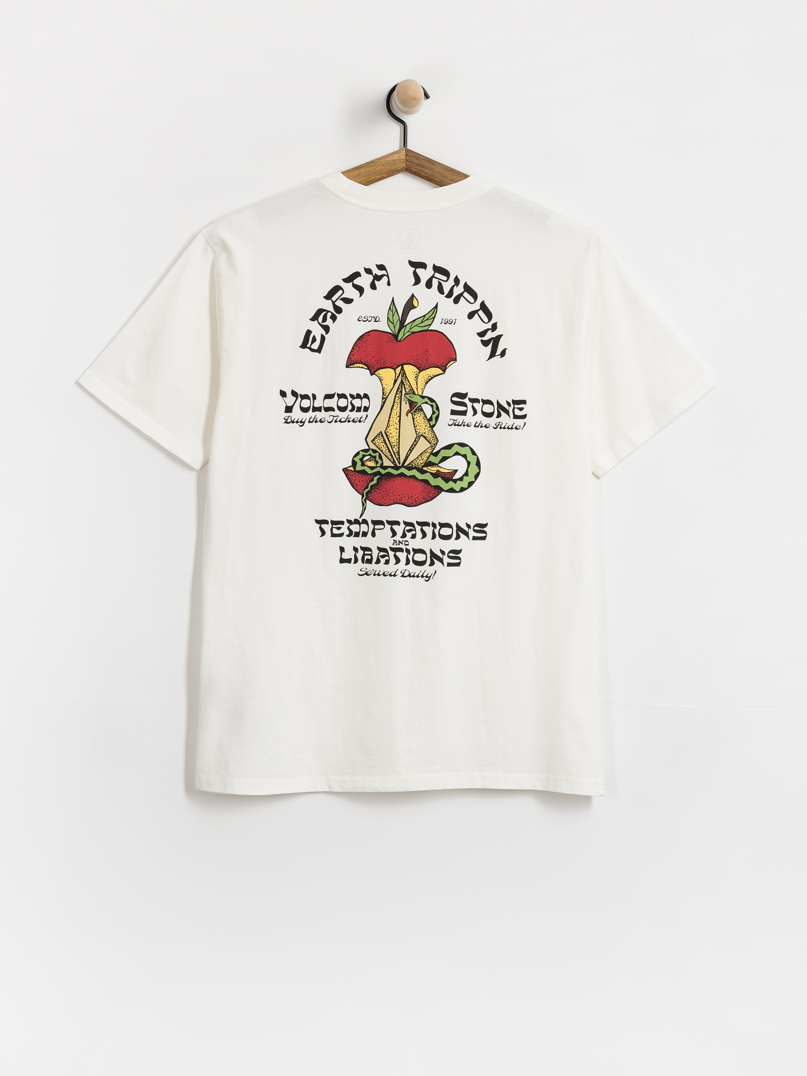 T-shirt Volcom Temptations (off white)