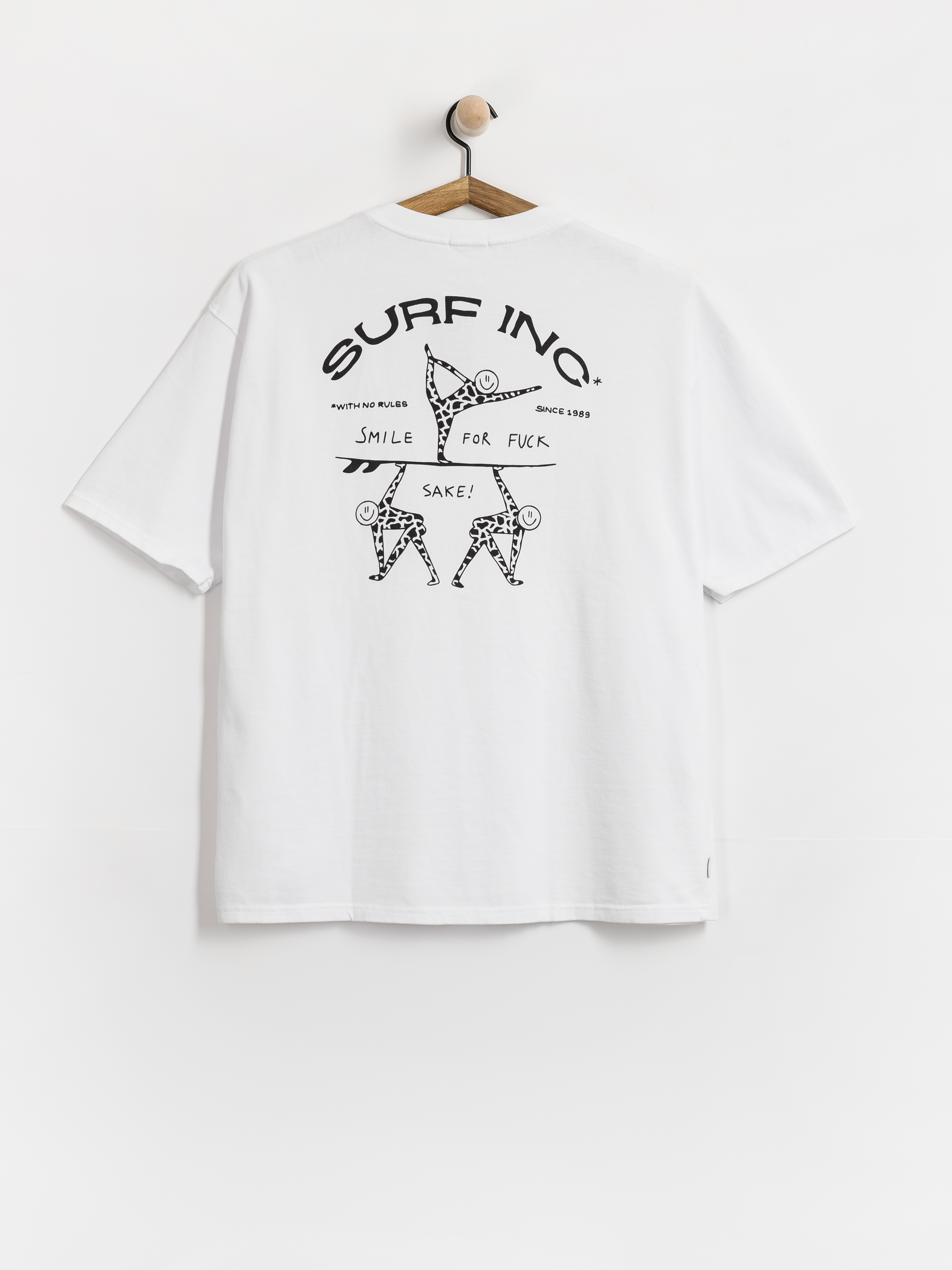T-shirt Surf Inc No Rules (paper white)