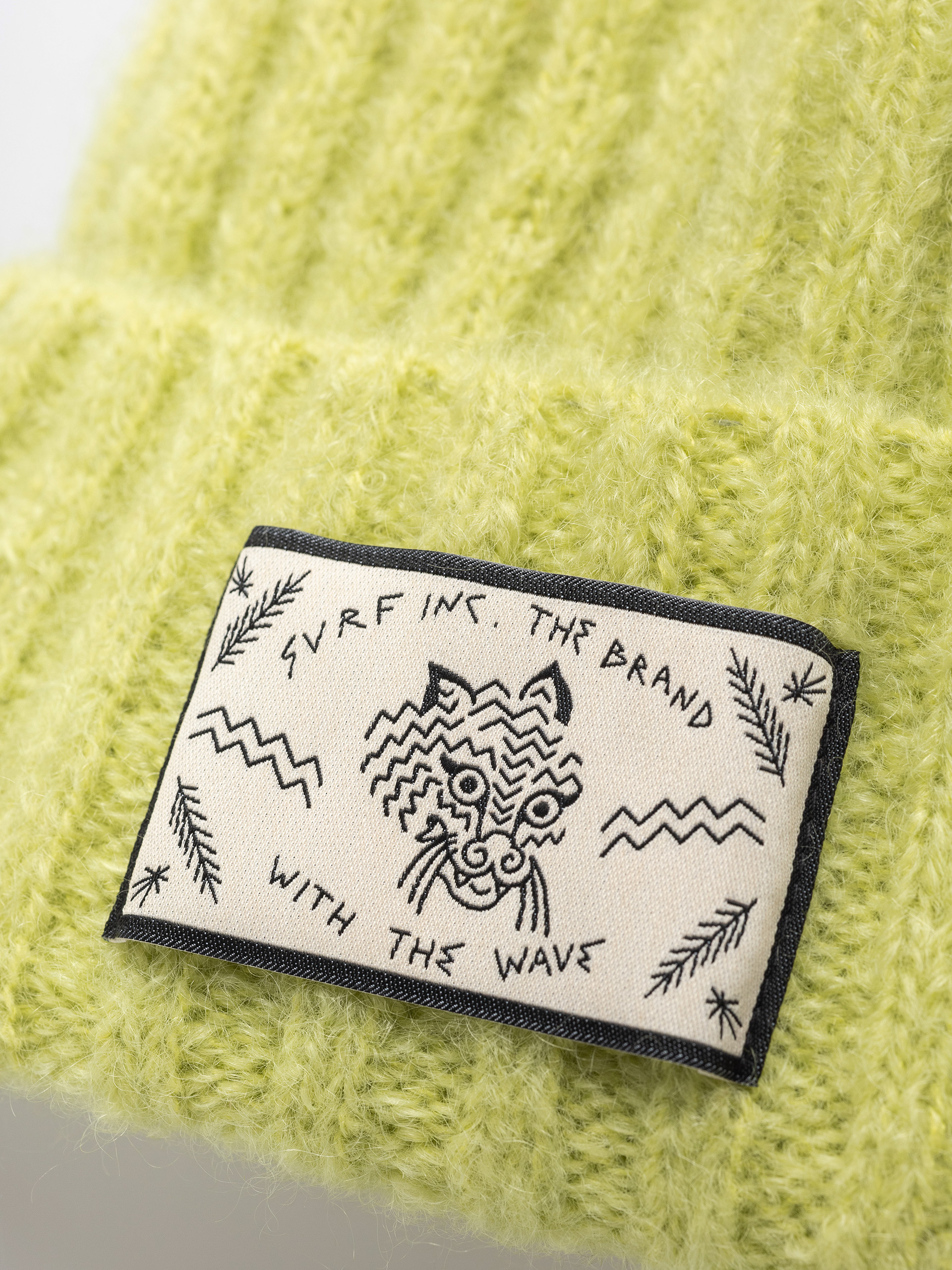 Czapka zimowa Surf Inc Olivia Wave Tiger (lime)