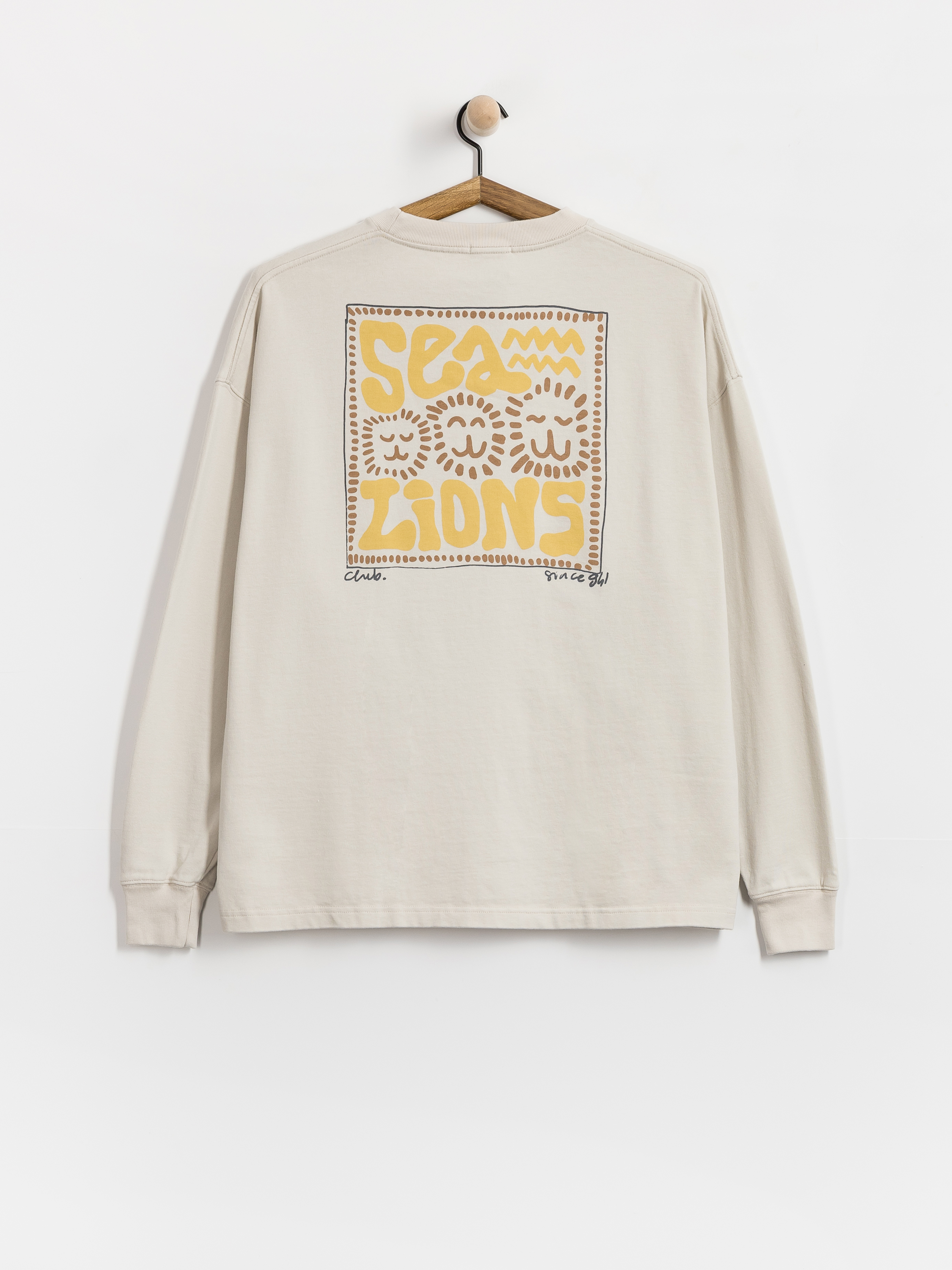 Longsleeve Surf Inc Sea Lions (dirty white)