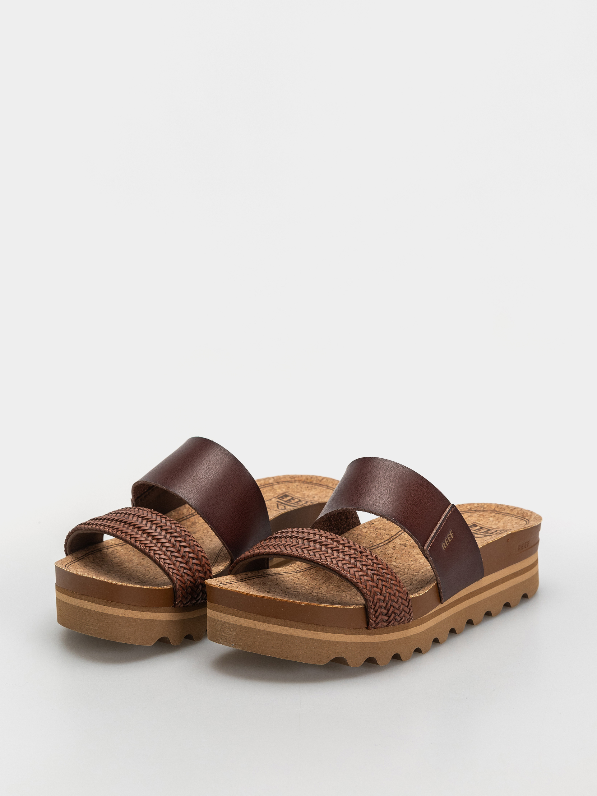 Klapki Reef Cushion Vista Hi Wmn (chocolate braid)