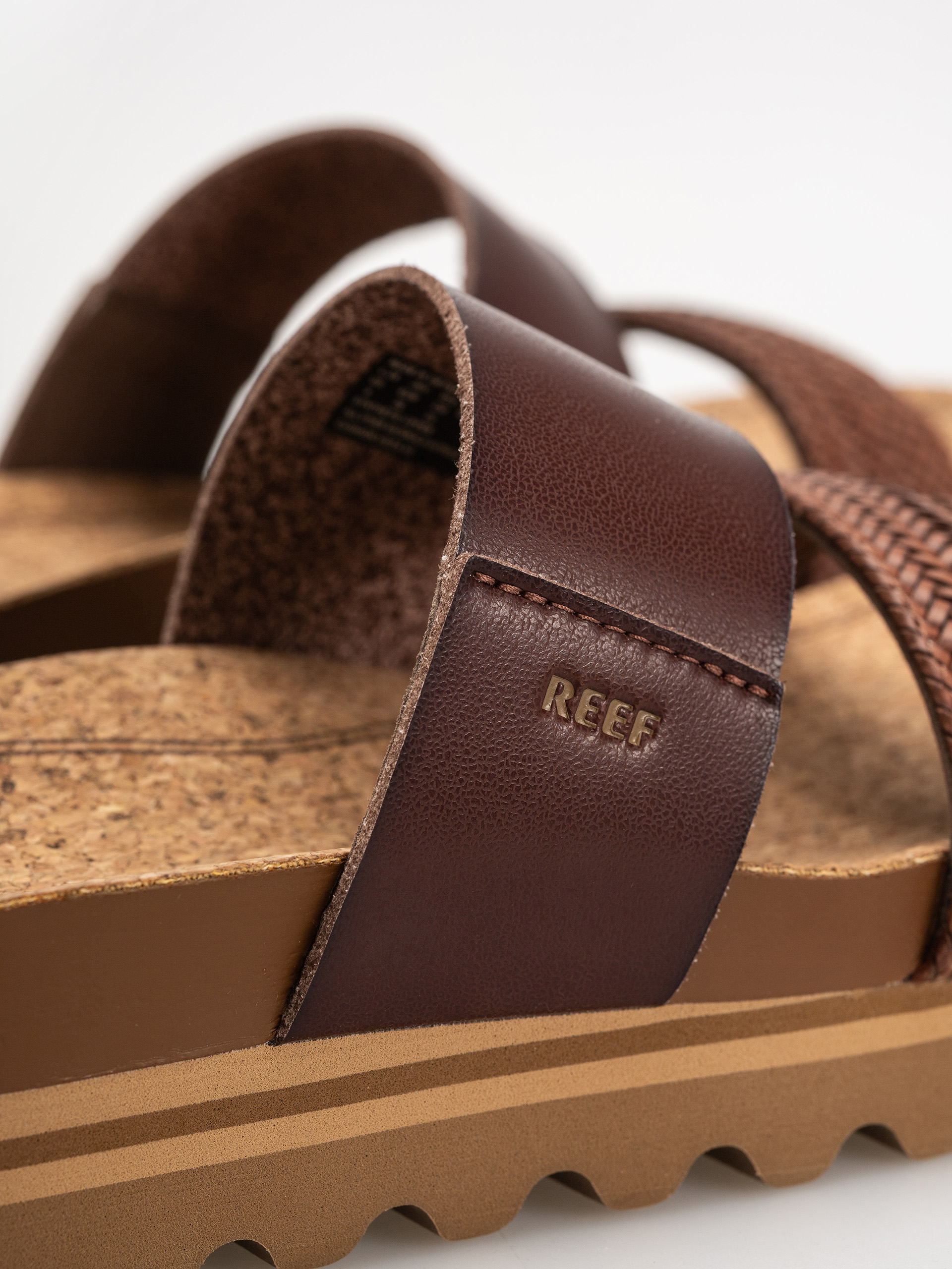 Klapki Reef Cushion Vista Hi Wmn (chocolate braid)