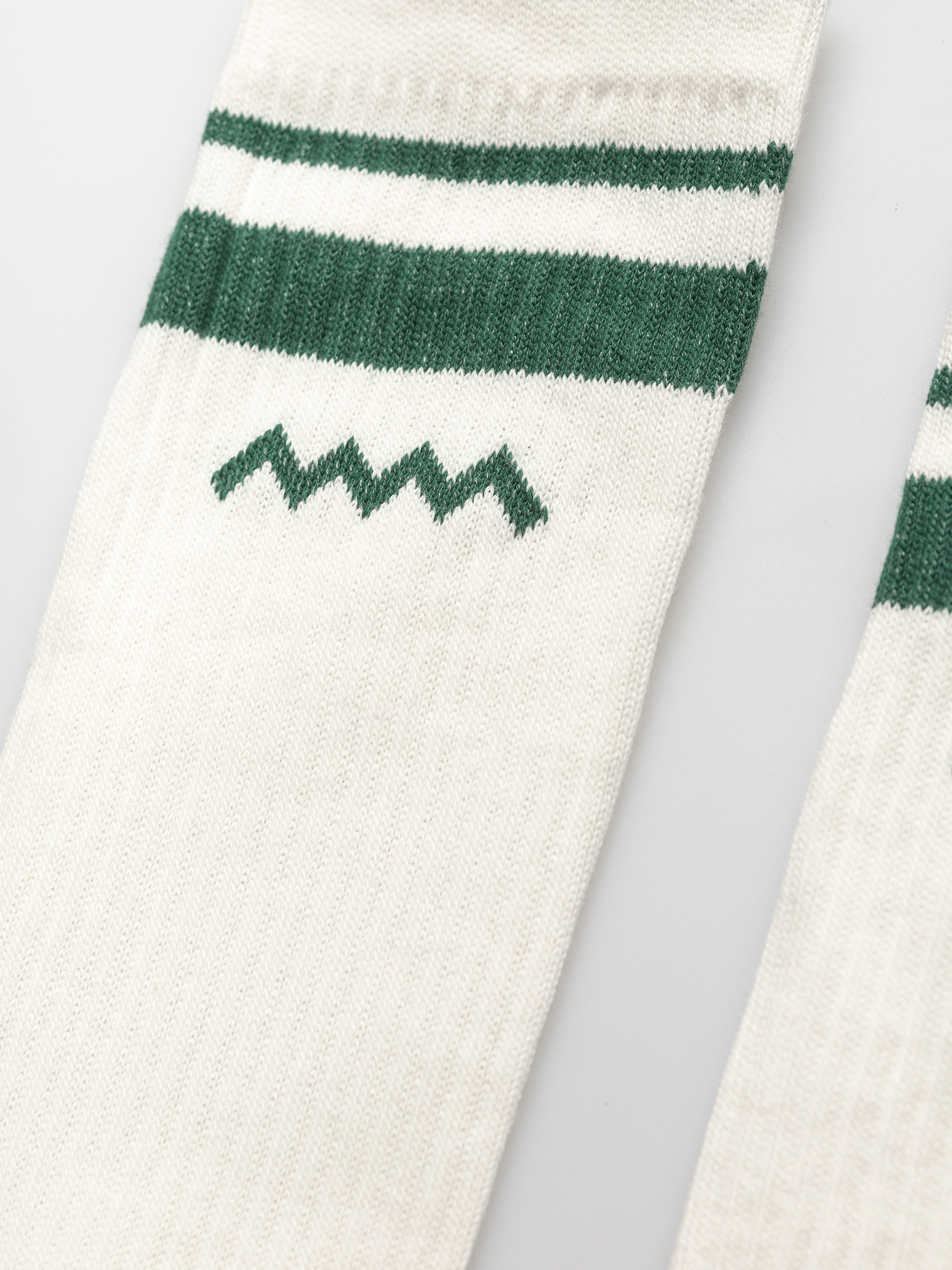 Skarpetki Surf Inc Joints And Surf (vintage white/green stripes)