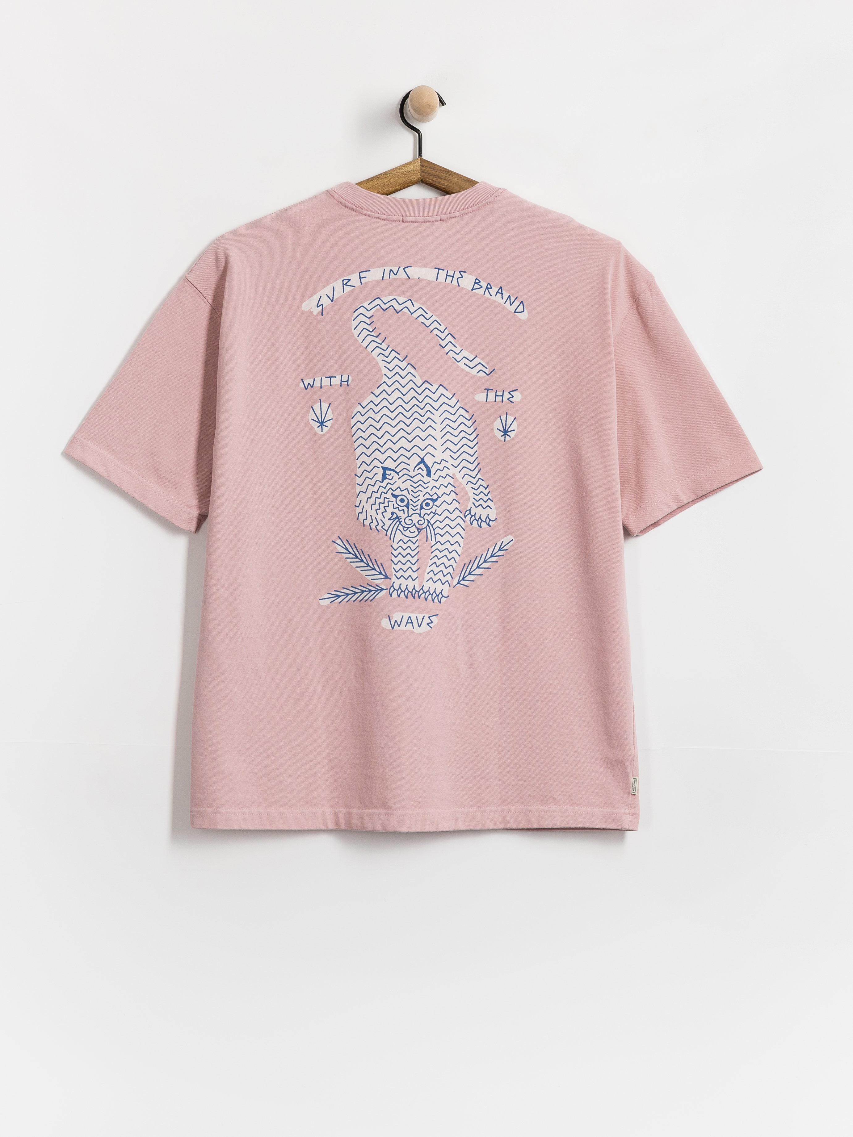 T-shirt Surf Inc Wave Tiger (pink kush)