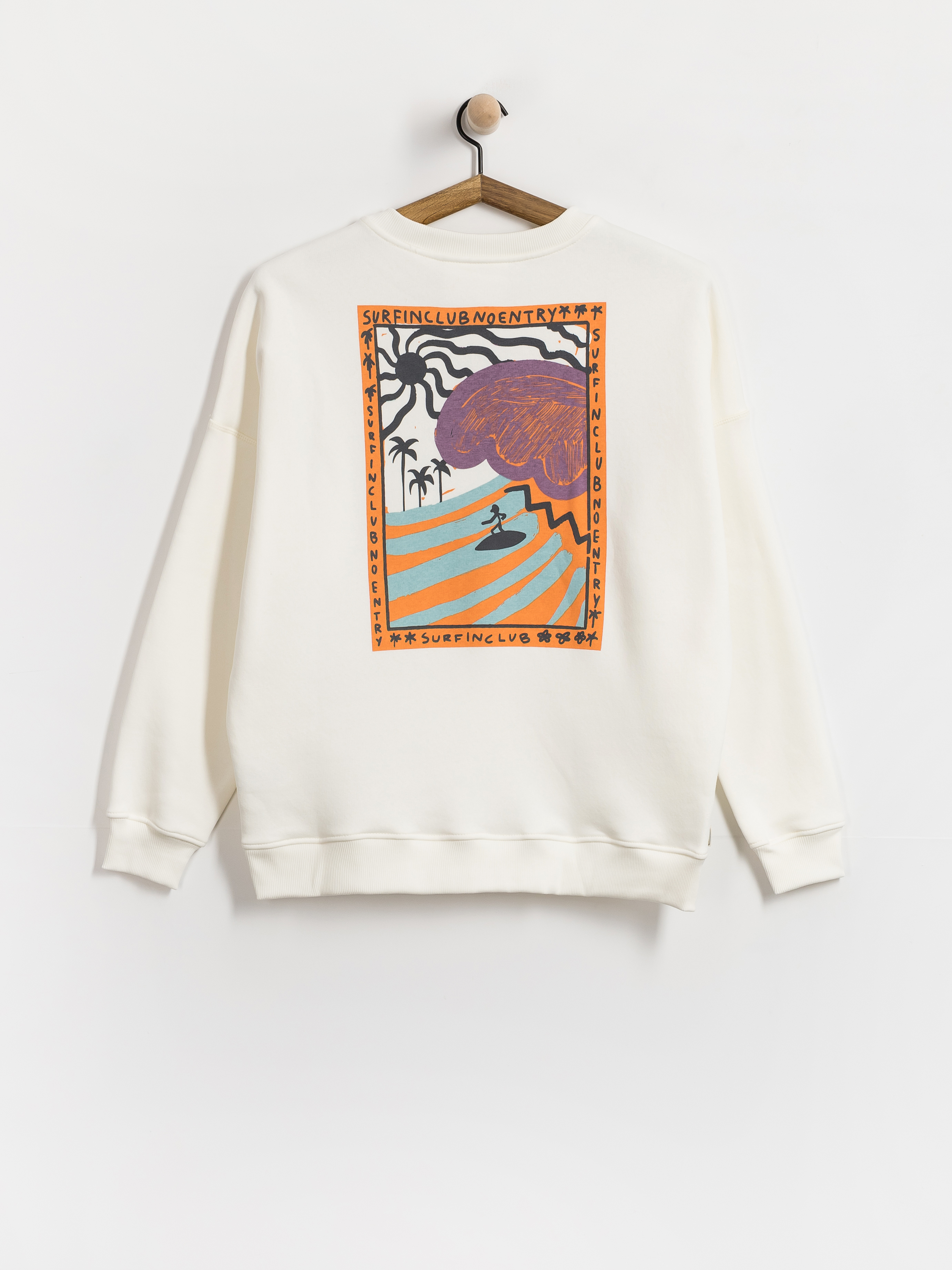 Bluza Surf Inc Organic Wave (vintage white)