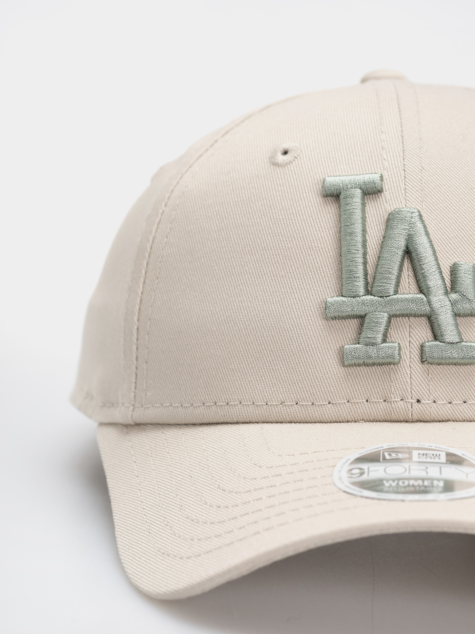 Czapka z daszkiem New Era League Essential 9Forty Los Angeles Dodgers Wmn (stone)