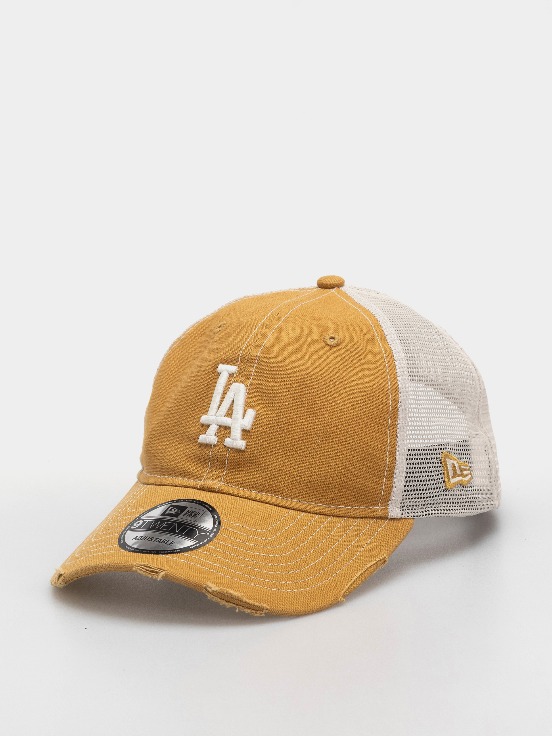 Czapka z daszkiem New Era Cotton Canv 9Twenty Trucker Los Angeles Dodgers