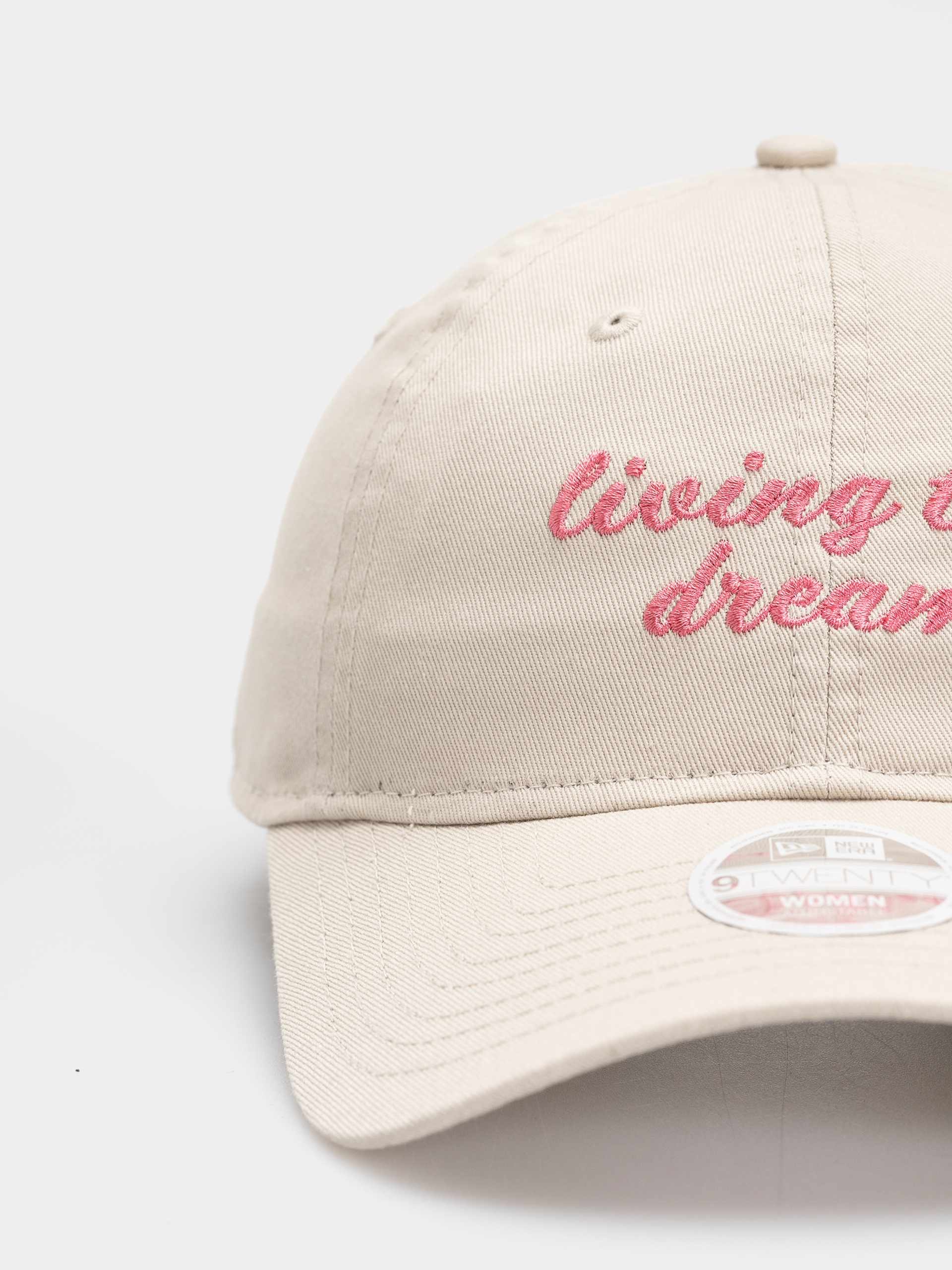 Czapka z daszkiem New Era Slogan 9Twenty Wmn (stone)