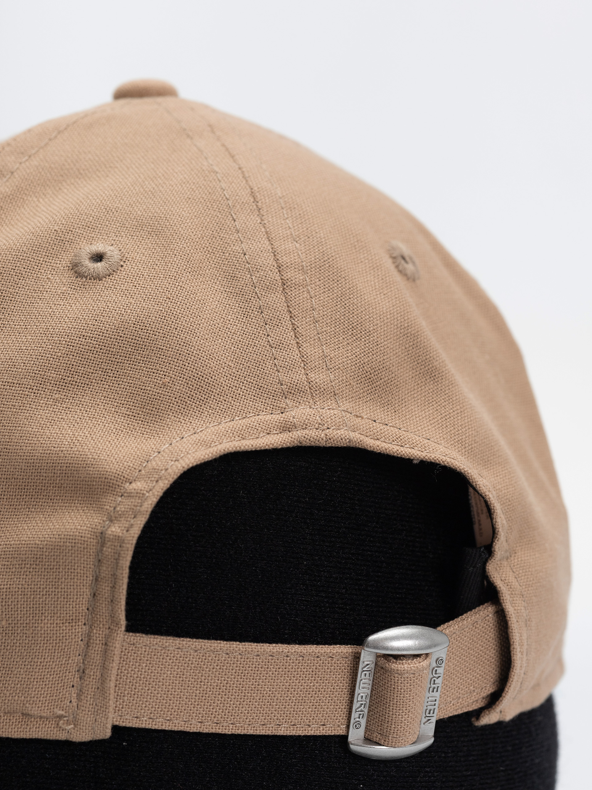 Czapka z daszkiem New Era Linen 9Forty Los Angeles Dodgers Wmn (camel)