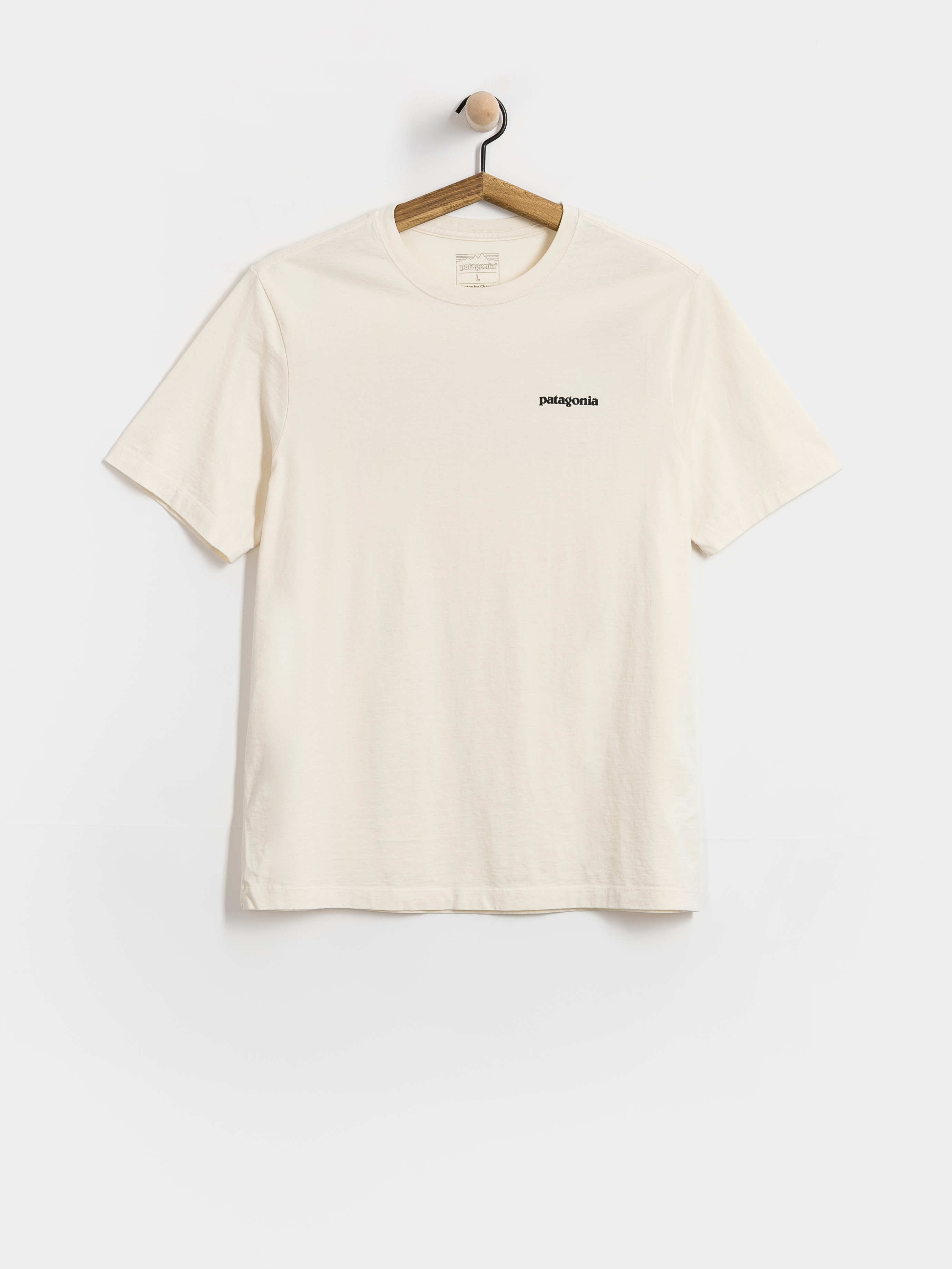 T-shirt Patagonia P 6 Logo (undyed natural)
