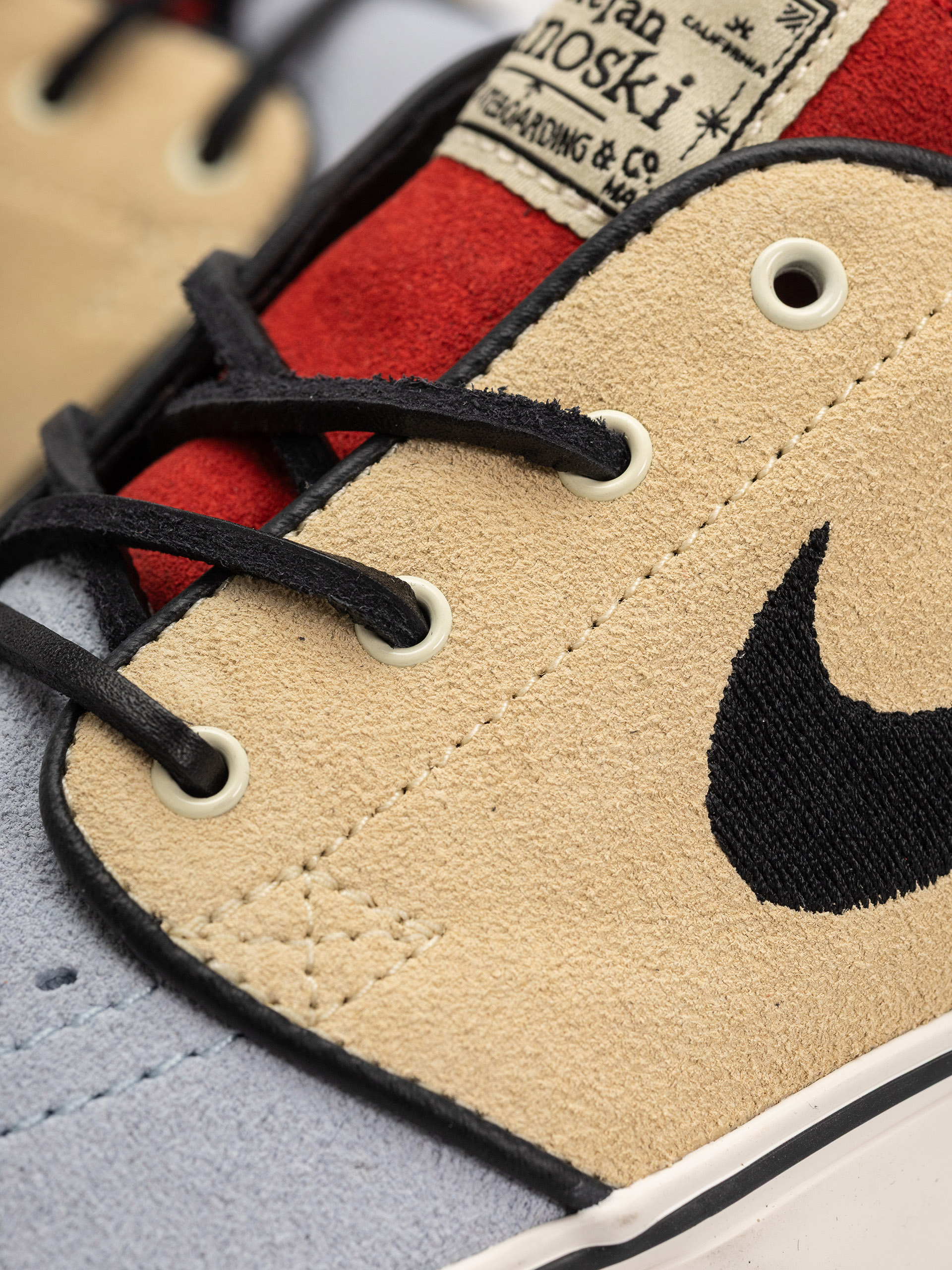 Buty Nike SB Zoom Janoski OG+ (alabaster/alabaster chile red)