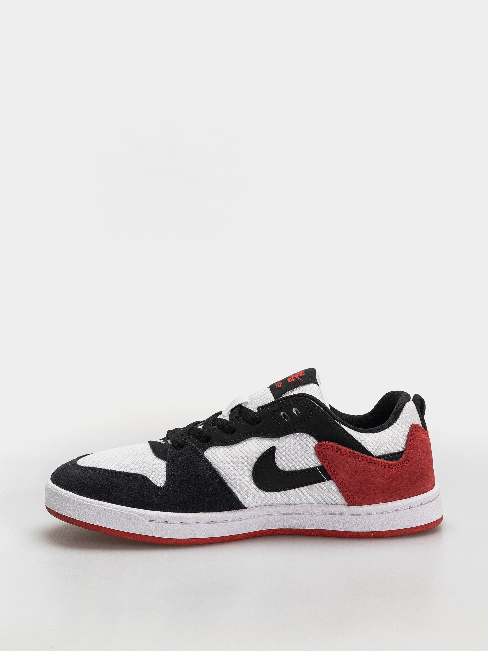 Buty Nike SB Alleyoop JR (white/black university red white)