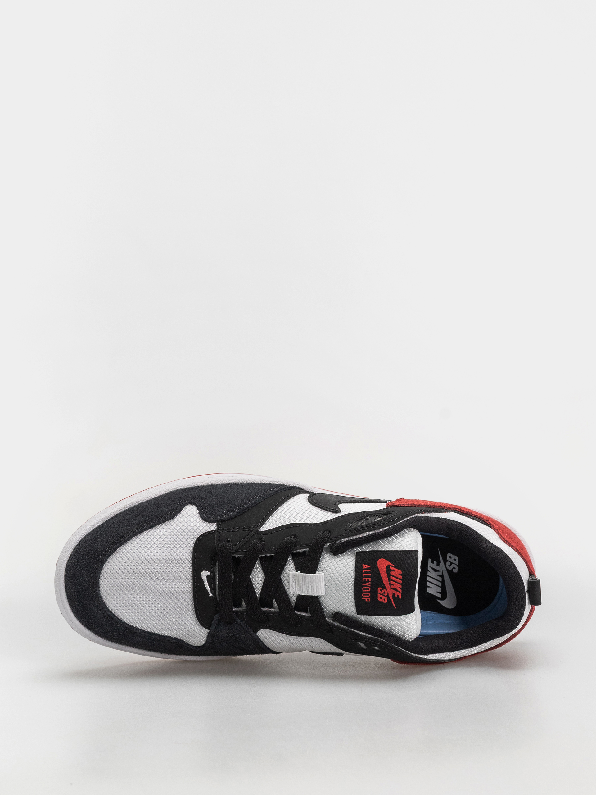 Buty Nike SB Alleyoop JR (white/black university red white)