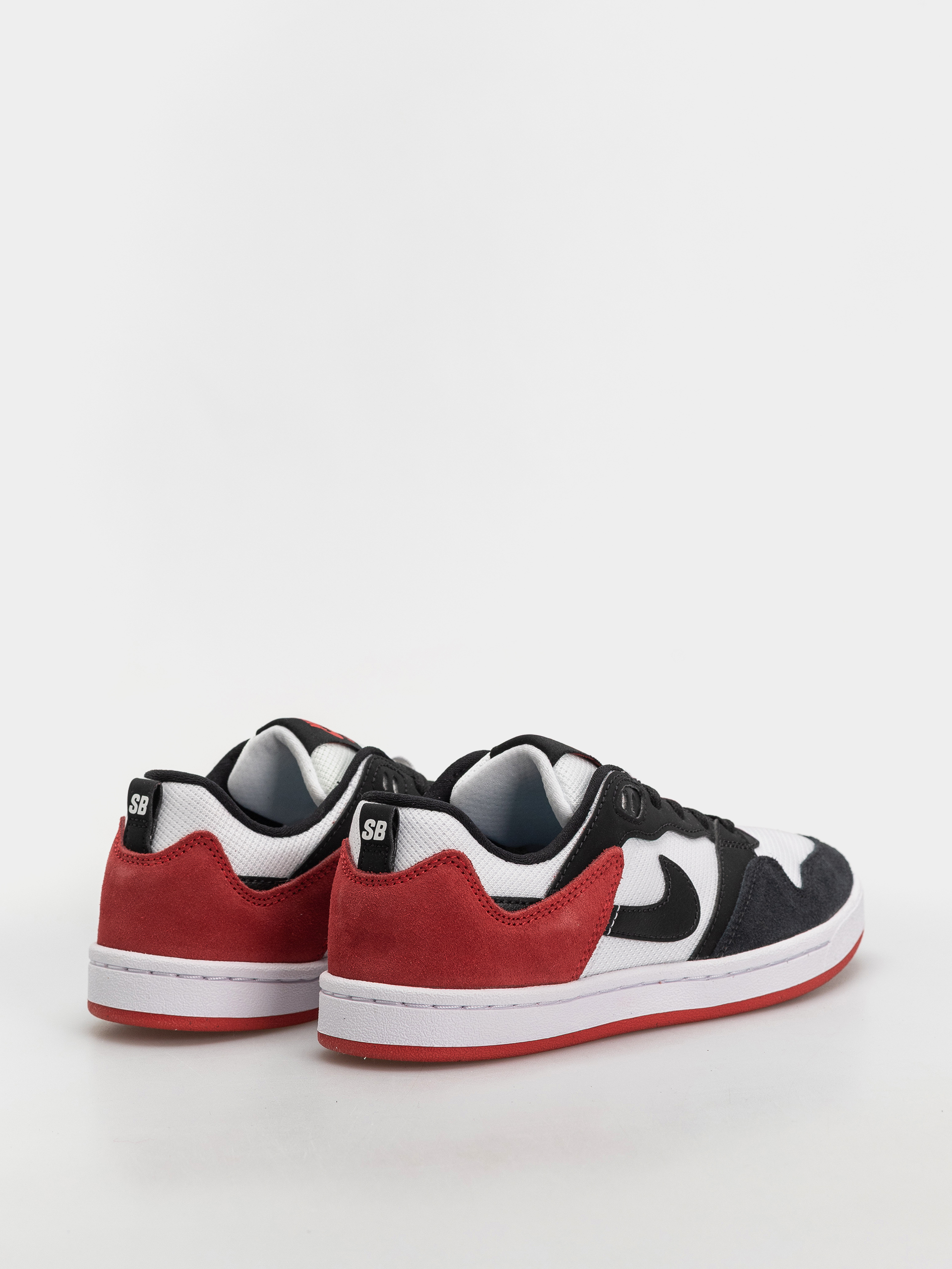Buty Nike SB Alleyoop JR (white/black university red white)