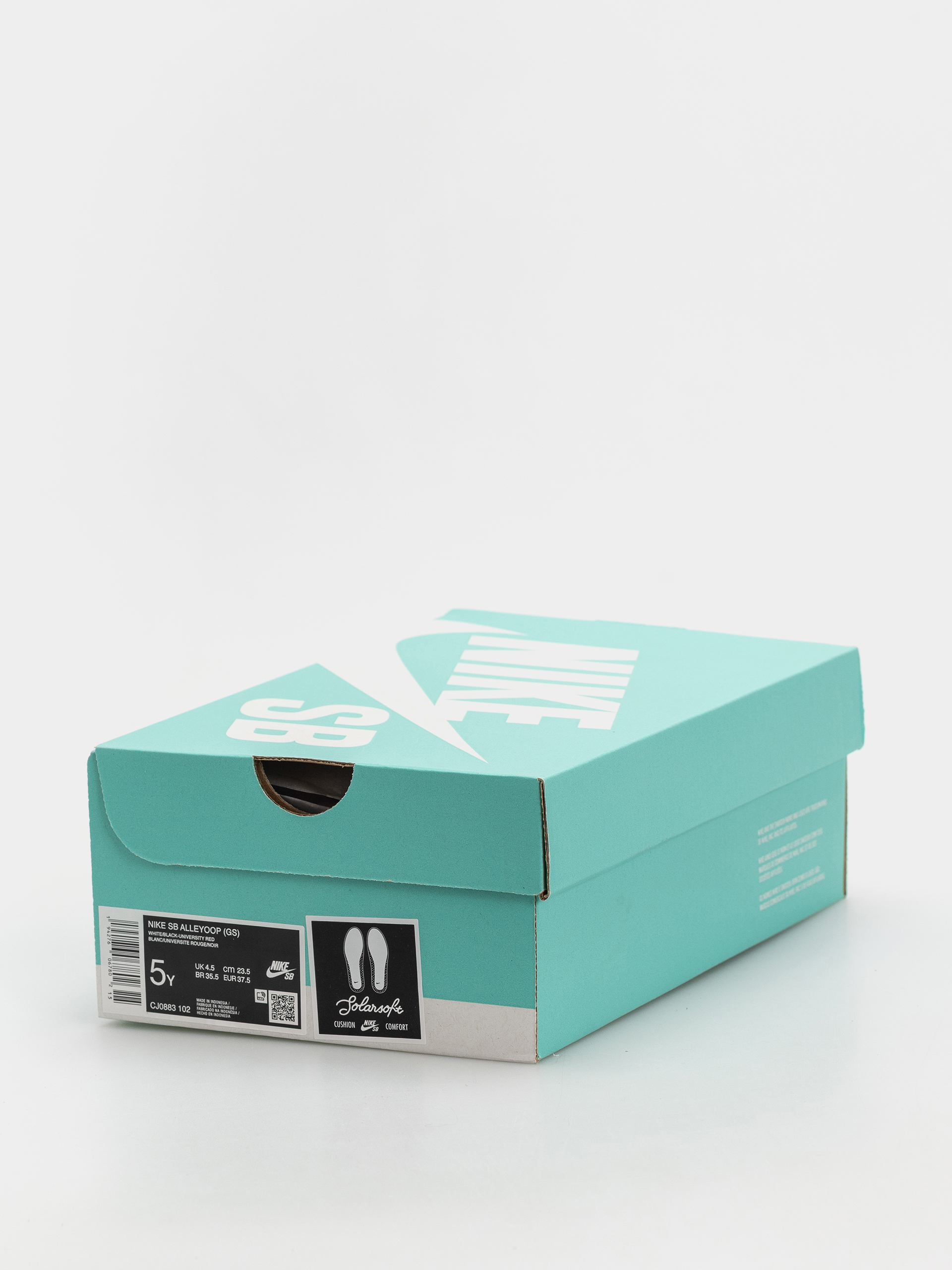 Buty Nike SB Alleyoop JR (white/black university red white)