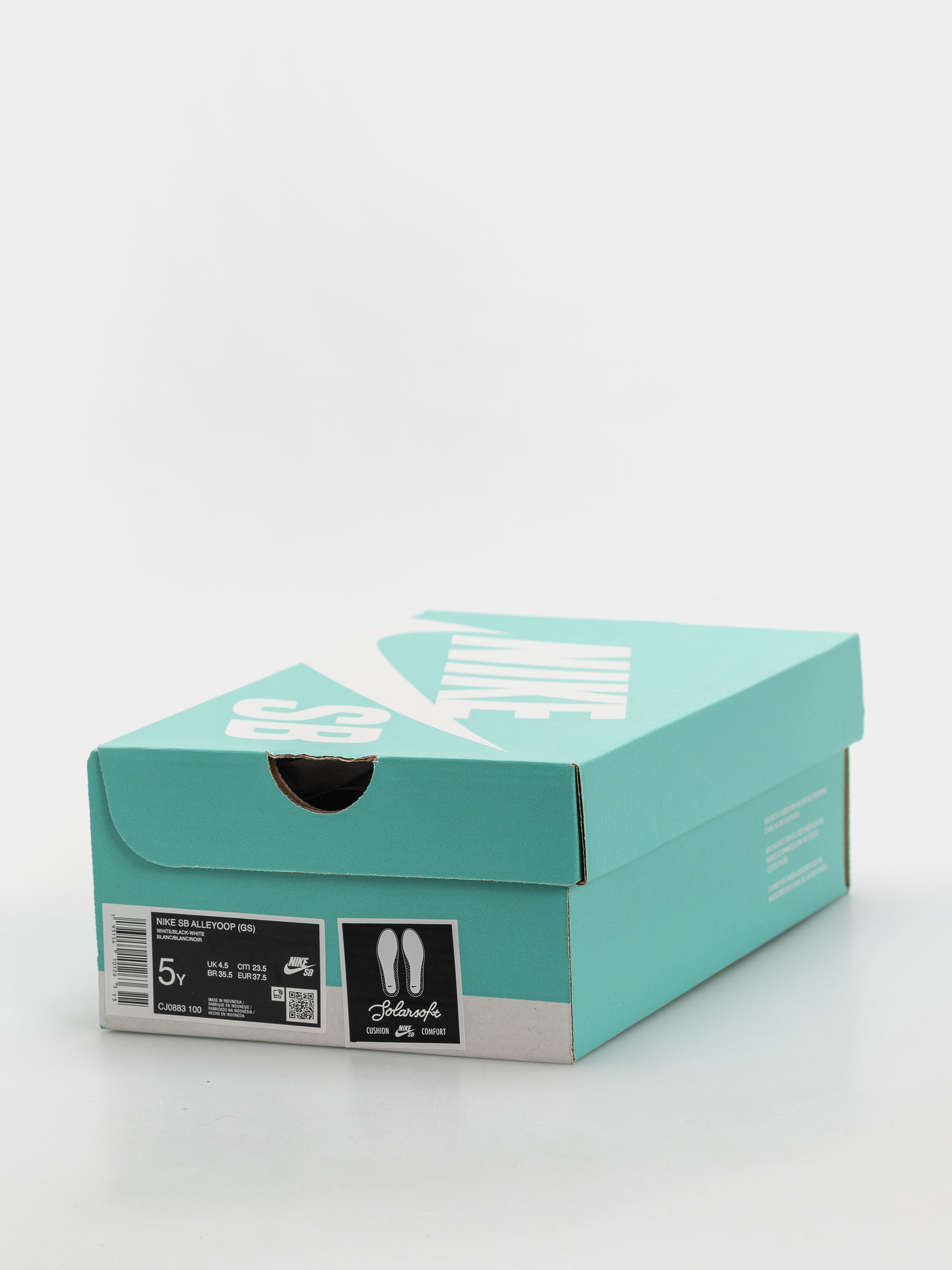 Buty Nike SB Alleyoop JR (white/black white)