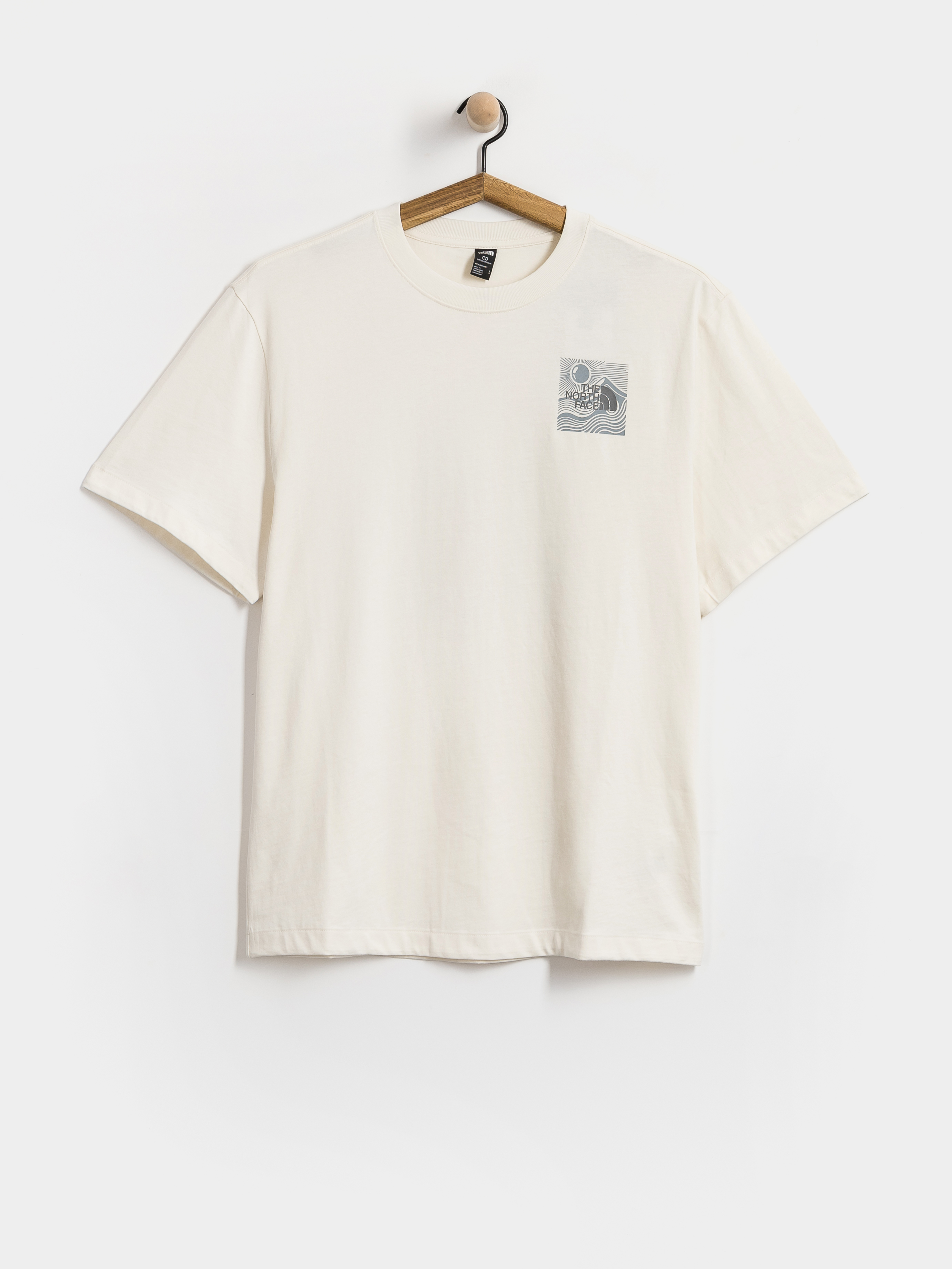 T-shirt The North Face Mountain Escape Relaxed (white dune)