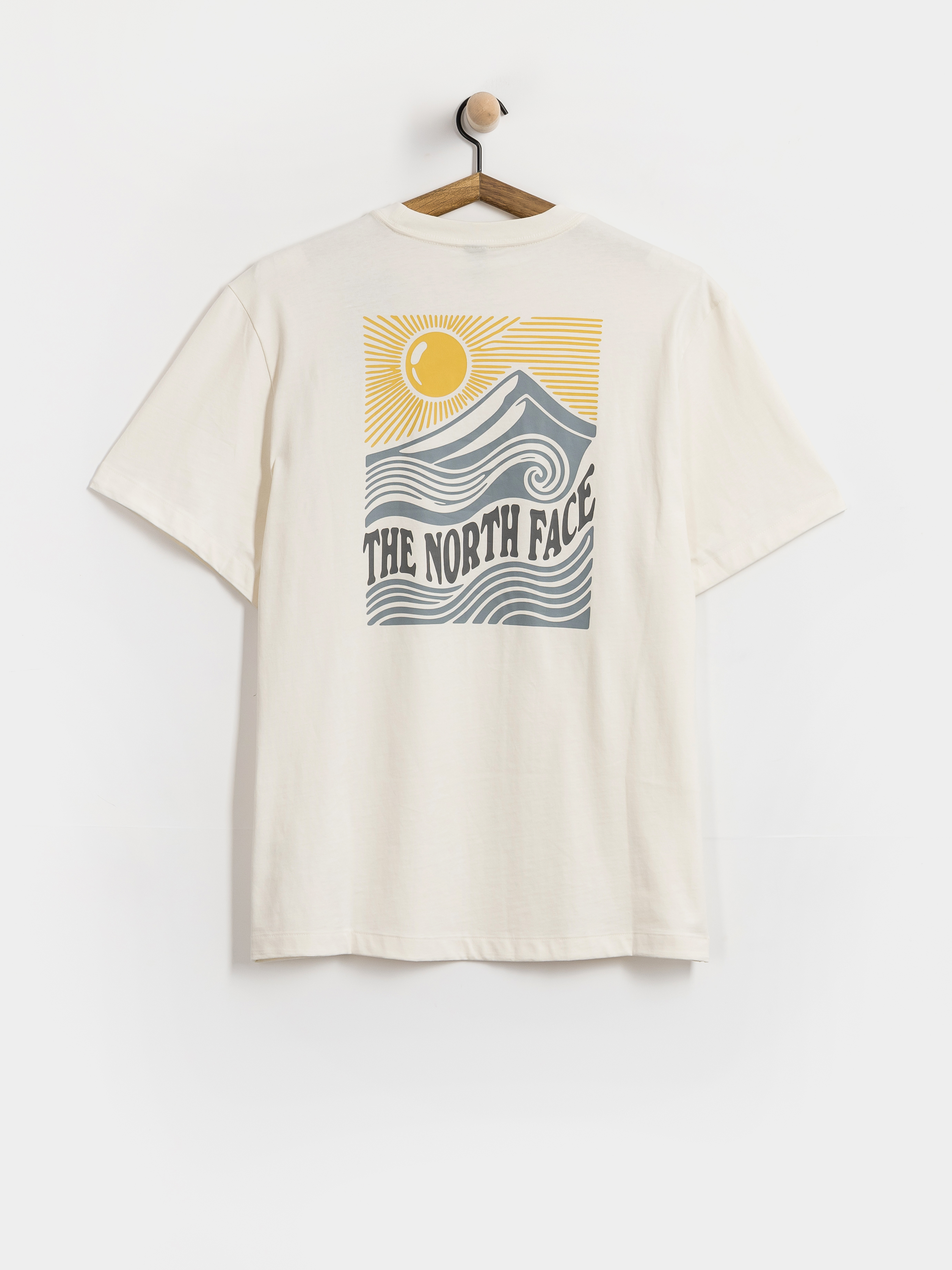 T-shirt The North Face Mountain Escape Relaxed (white dune)
