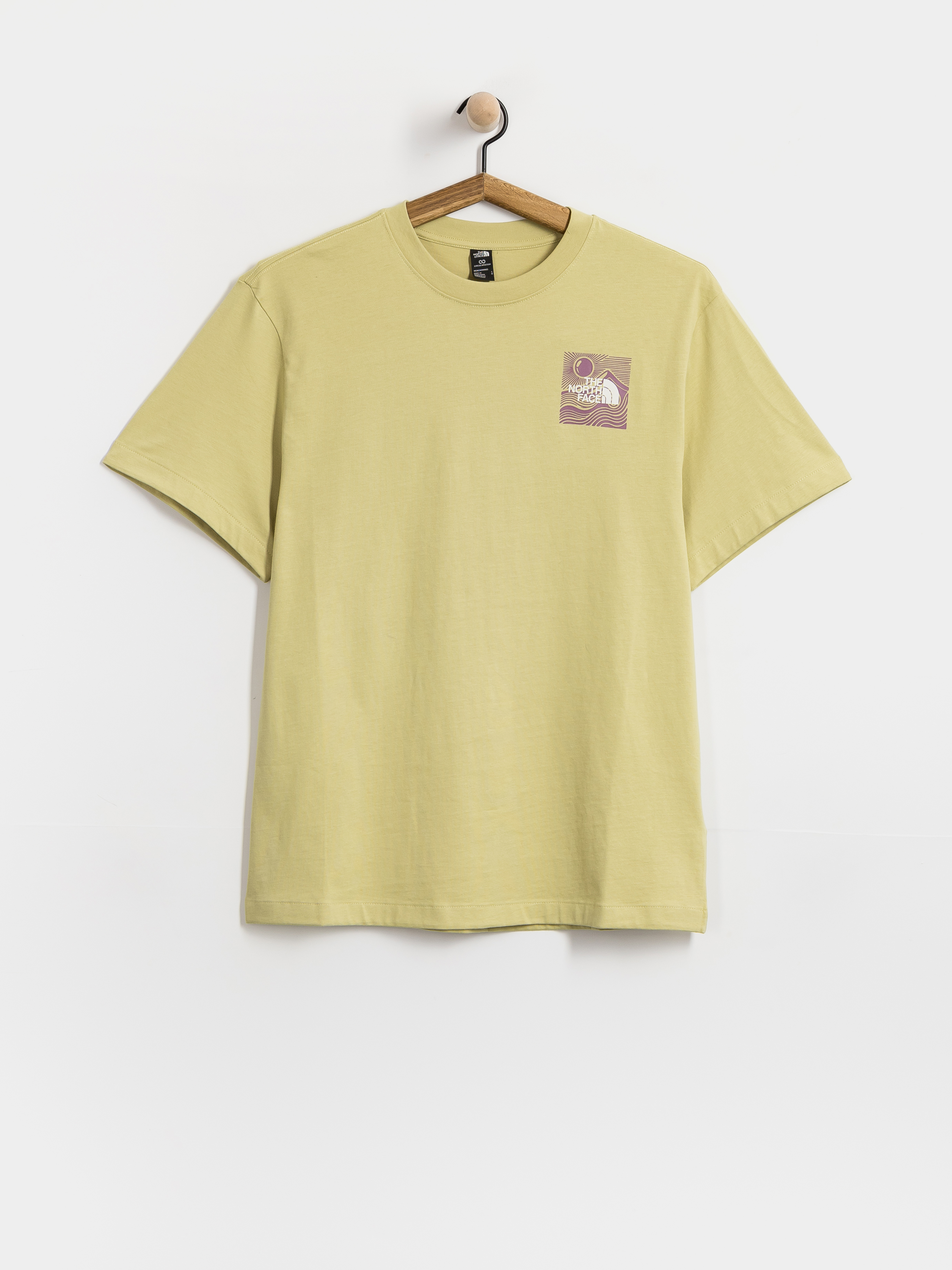 T-shirt The North Face Mountain Escape Relaxed (pear)