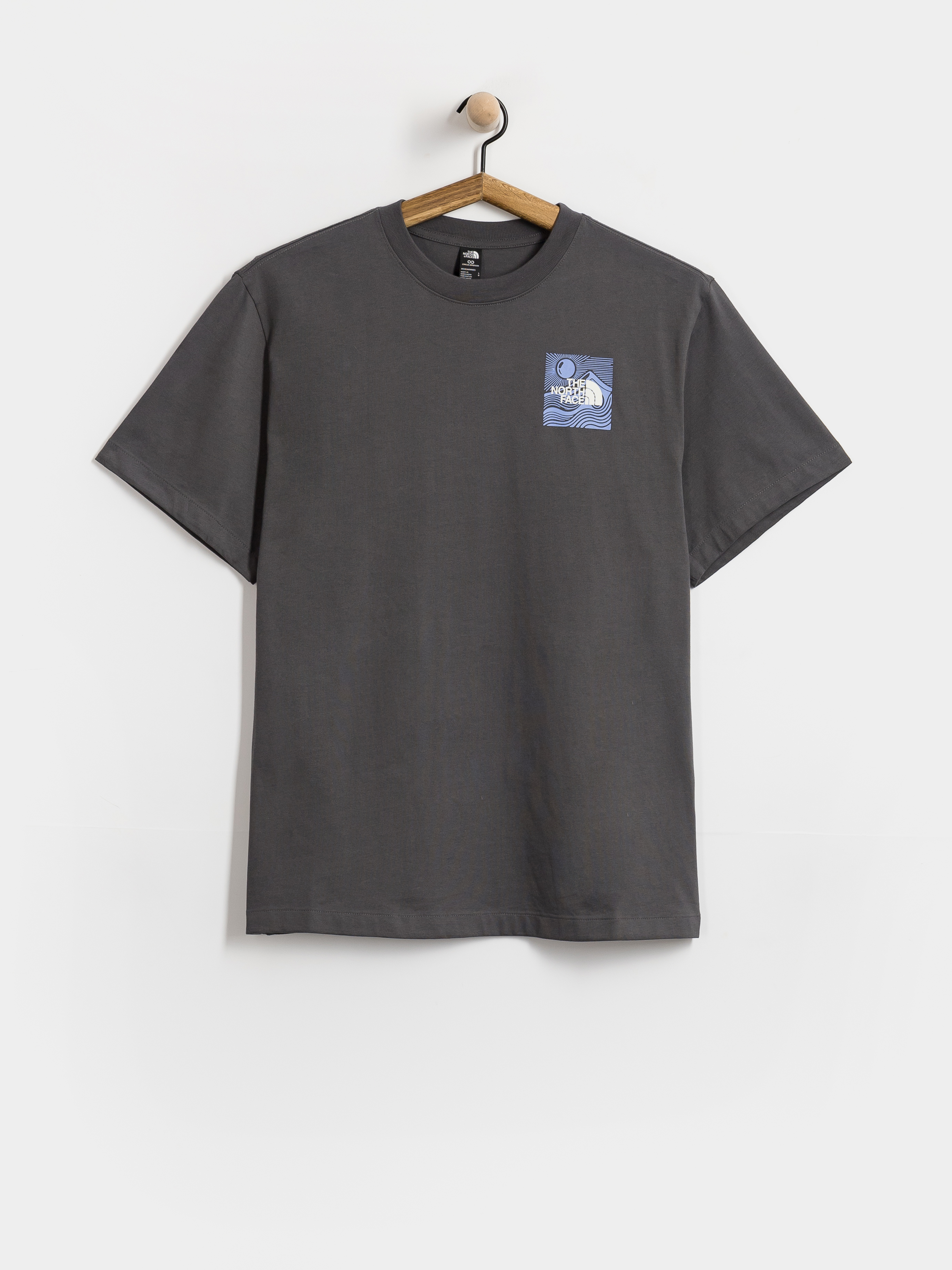 T-shirt The North Face Mountain Escape Relaxed (anthracite grey)