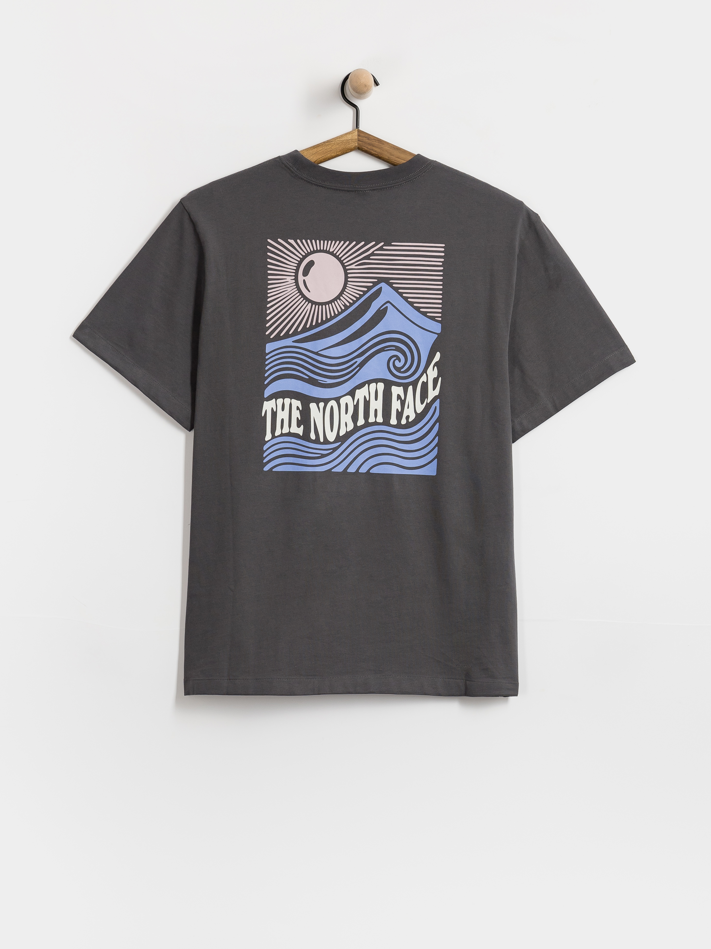T-shirt The North Face Mountain Escape Relaxed (anthracite grey)